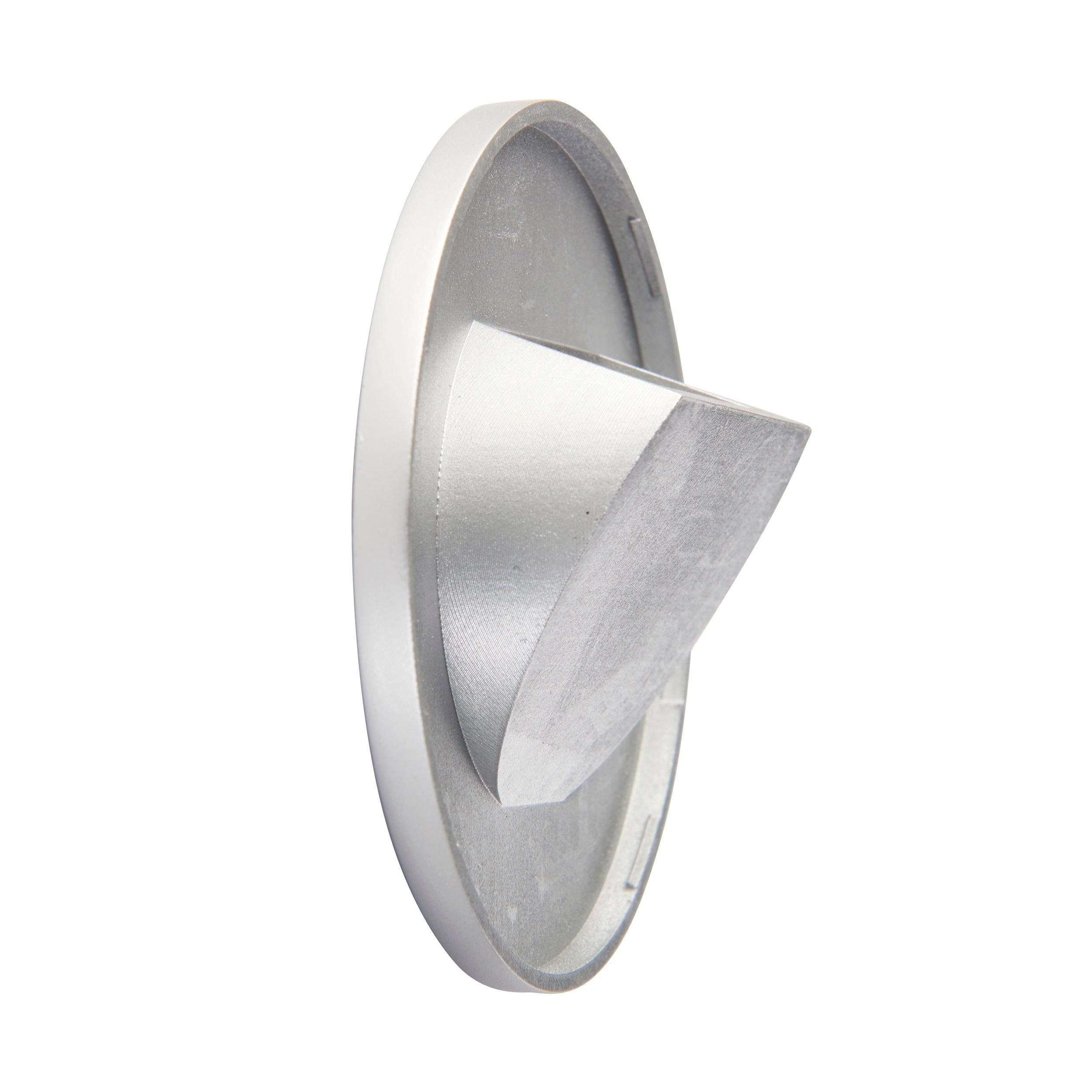 albus cct silver bezelby Saxby Lighting, close up image