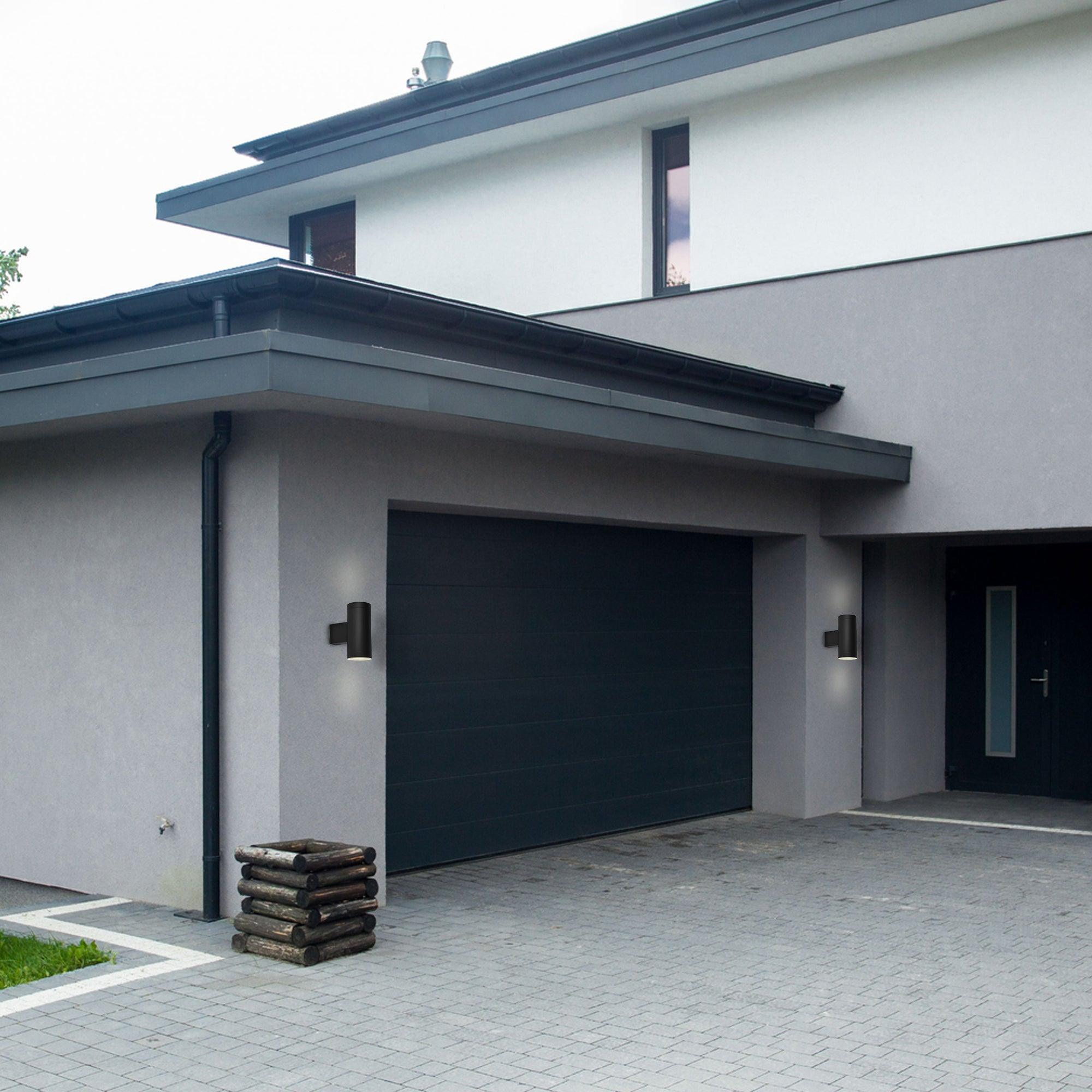 Rochester Outdoor Up/Down Wall Light - Dusk Till Dawn Sensor-clearance