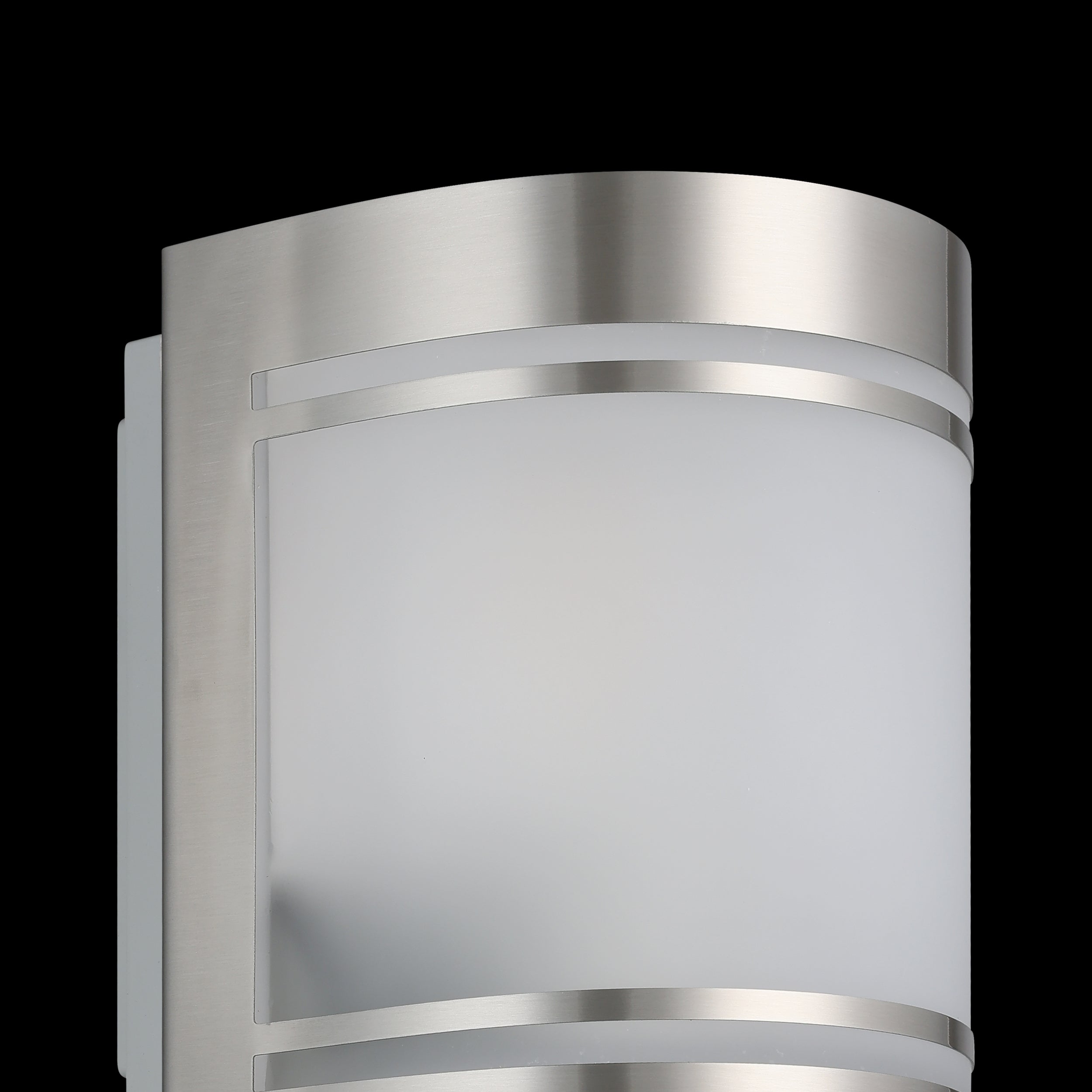 eglo cerno stainless steel curved outdoor wall light bedroom lighting