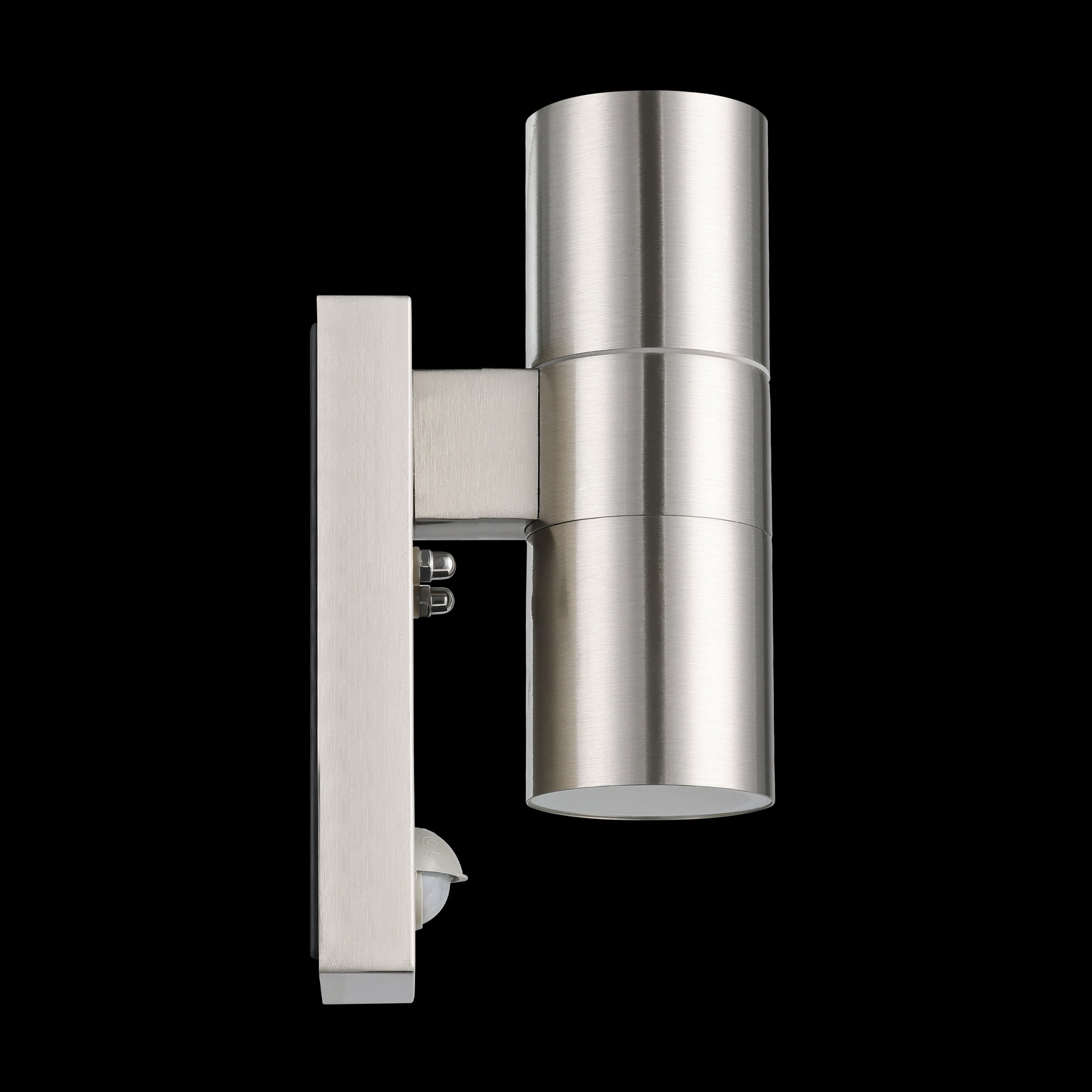eglo riga 5 up down stainless steel pir outdoor wall light Kitchen Lighting Close Up