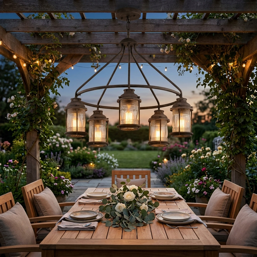 Kichler Ashland Bay 5 Light Outdoor Pendant