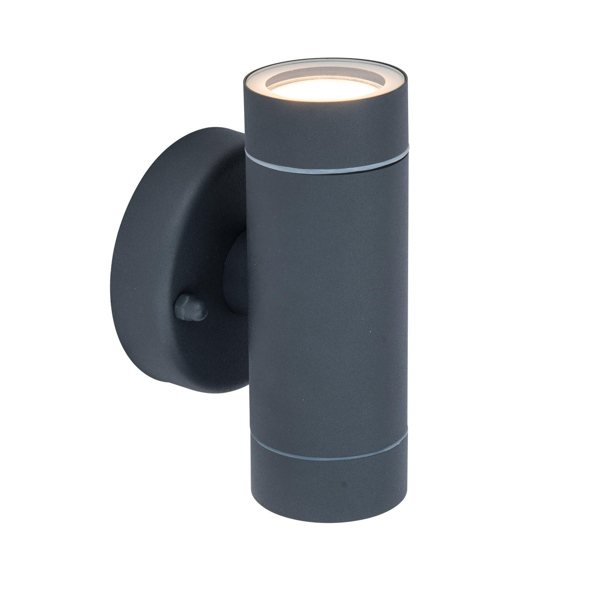 Lutec Rado Graphite Up & Down Outdoor Wall Light-warehouse-091026