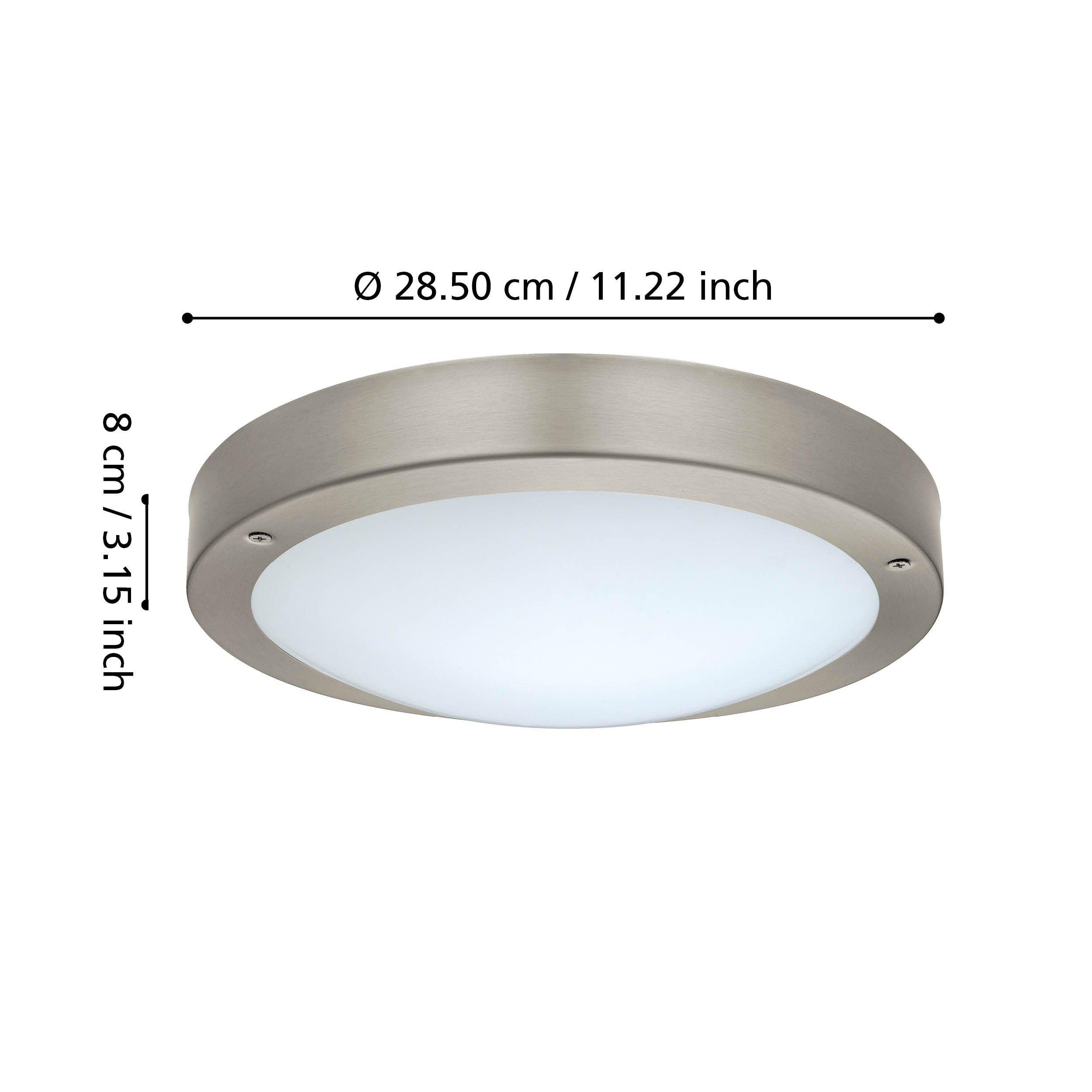 Eglo Vento 1 Stainless Steel IP44 Outdoor Wall Light-clearance