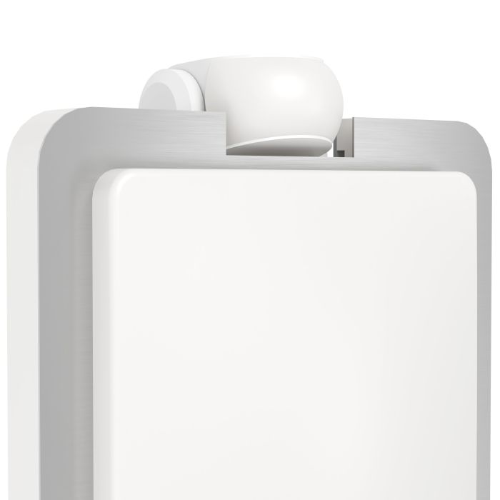 eglo mussotto ip44 flush led stainless steel outdoor wall light living room close up