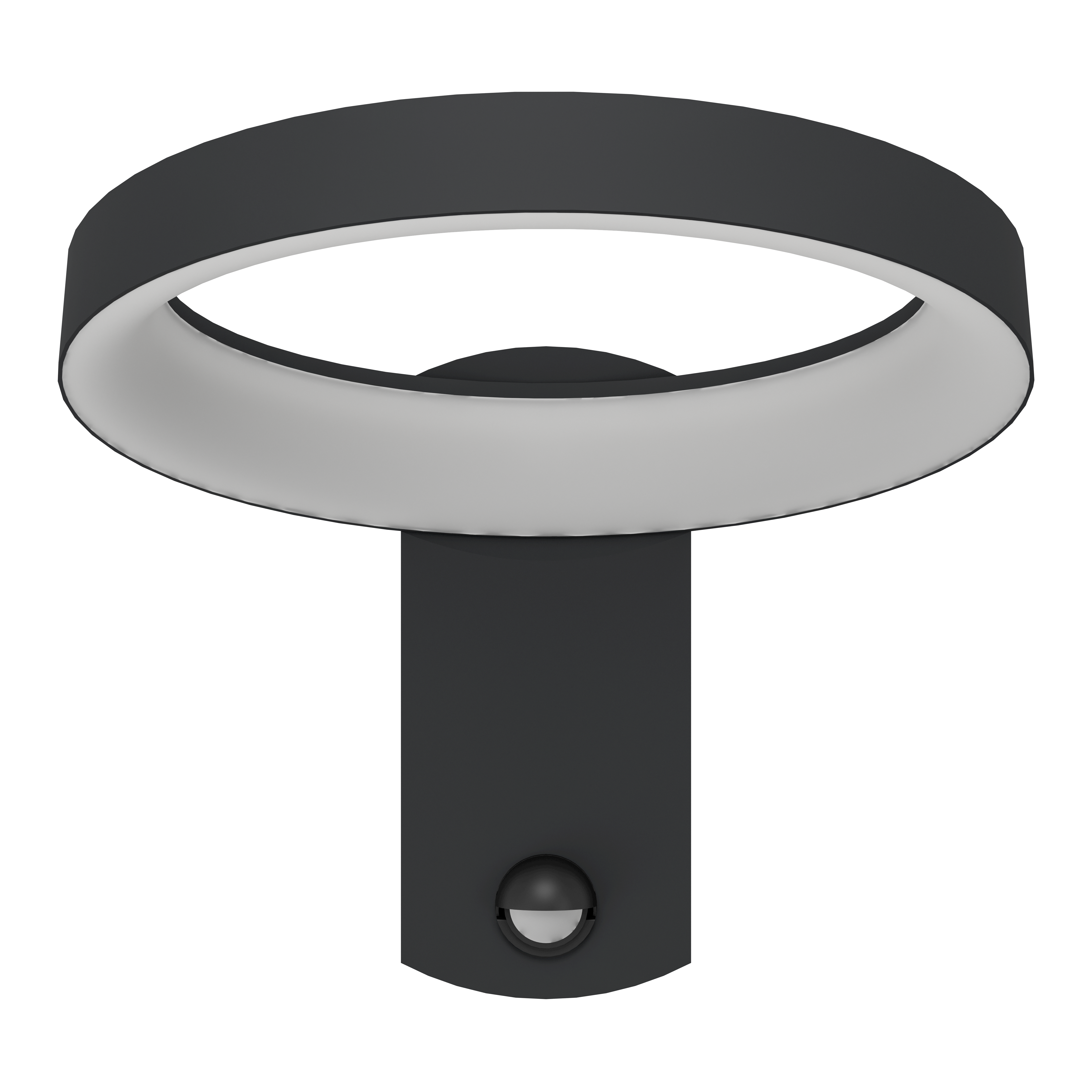 eglo pernate grey led pir outdoor wall light Hallway Lighting Close up