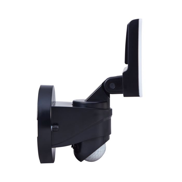 eglo pagino black led outdoor pir security spotlight light Hallway Lighting Close up