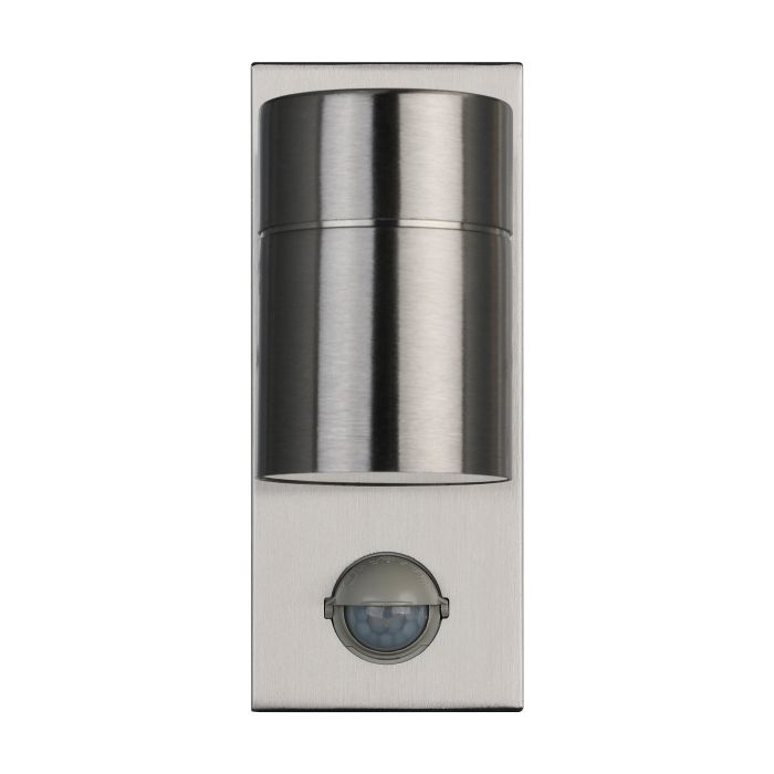 eglo riga 5 ip44 stainless steel down outdoor wall light pir kitchen lighting