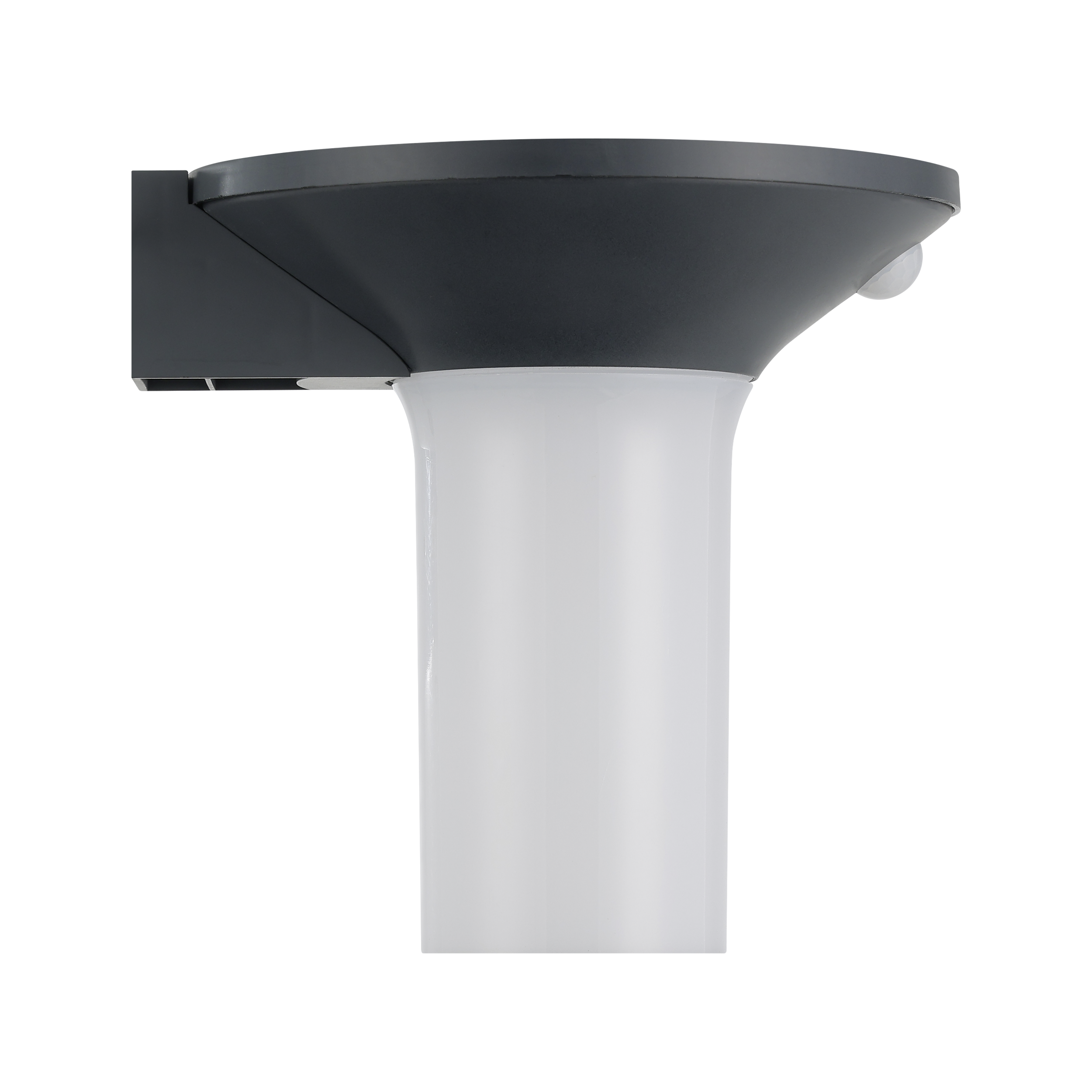 eglo corbezzola grey solar powered wall light ip44 Hallway Lighting Close up