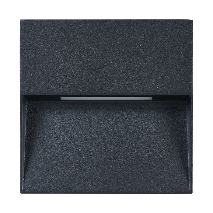eglo maruggio black square led outdoor wall light ip65 Kitchen Lighting Close Up