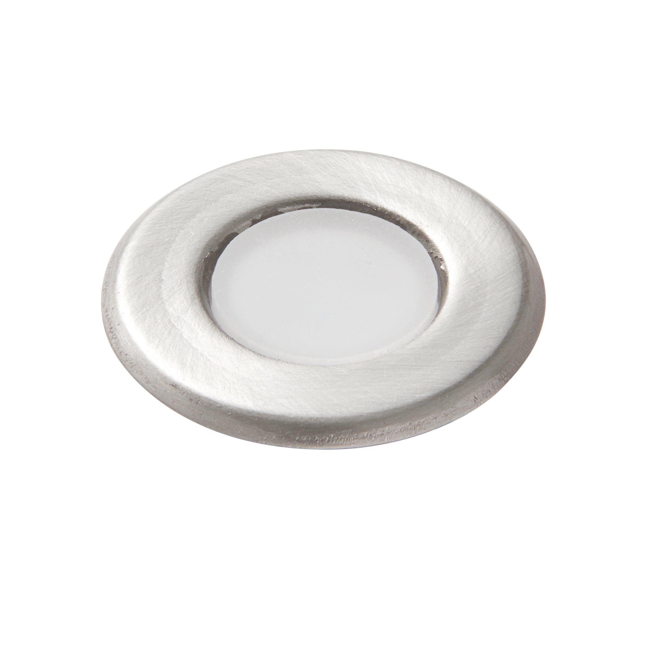 cove daylight white led decking light ip67 0 8wby Saxby Lighting, close up image
