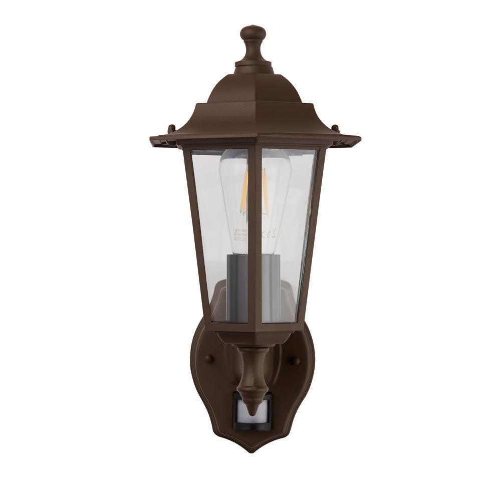 Searchlight Alex Outdoor Traditional Wall Light Rust Brown-clearance