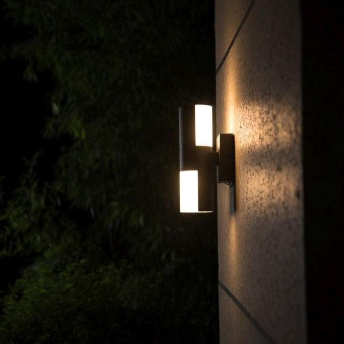 Lutec Cyra Adjustable LED Wall Light - Dark Grey-WAREHOUSE-40-200326