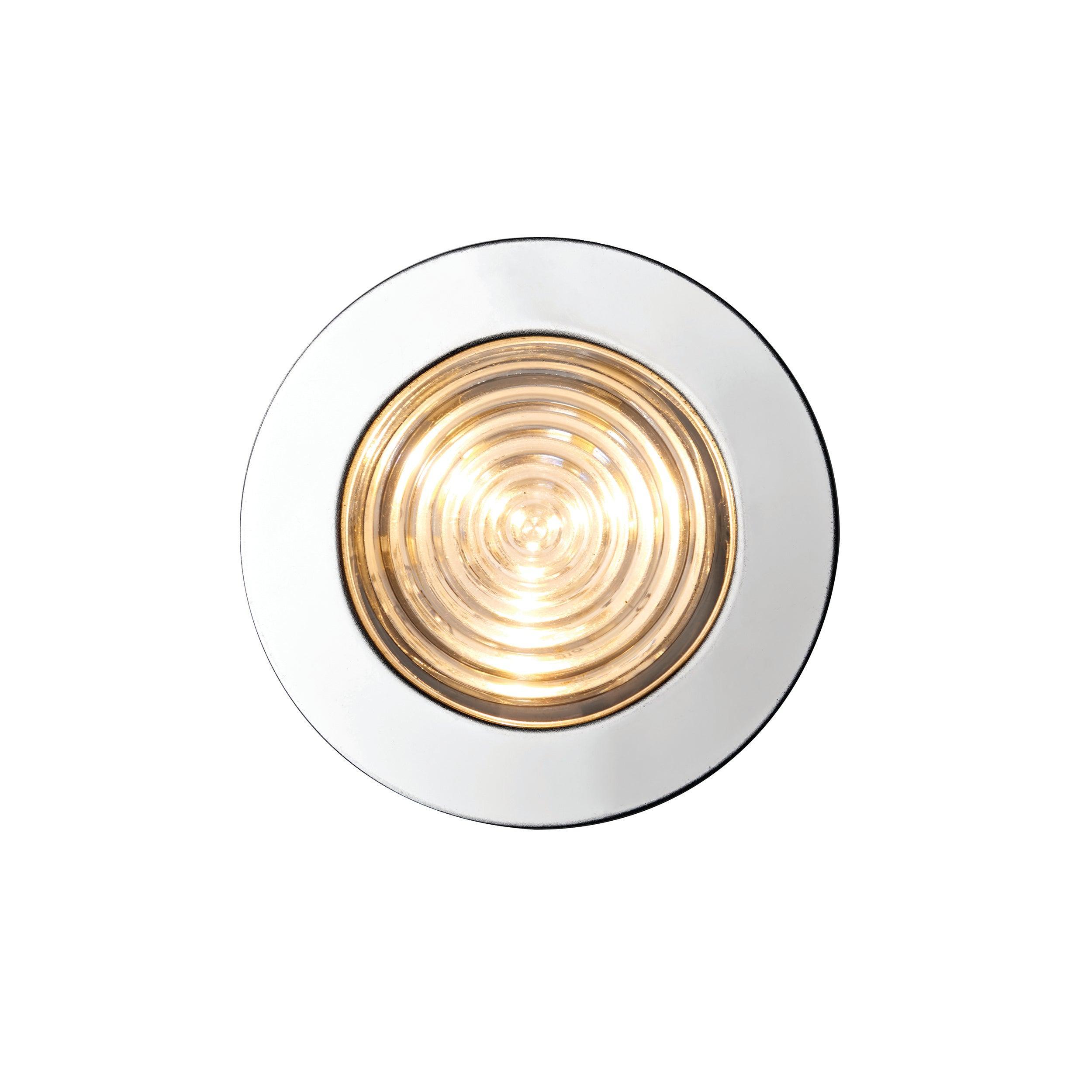 ikonpro cct 3000k 4000k 45mm decking light kit ip67 0 75w by saxby lighting, close up image 85