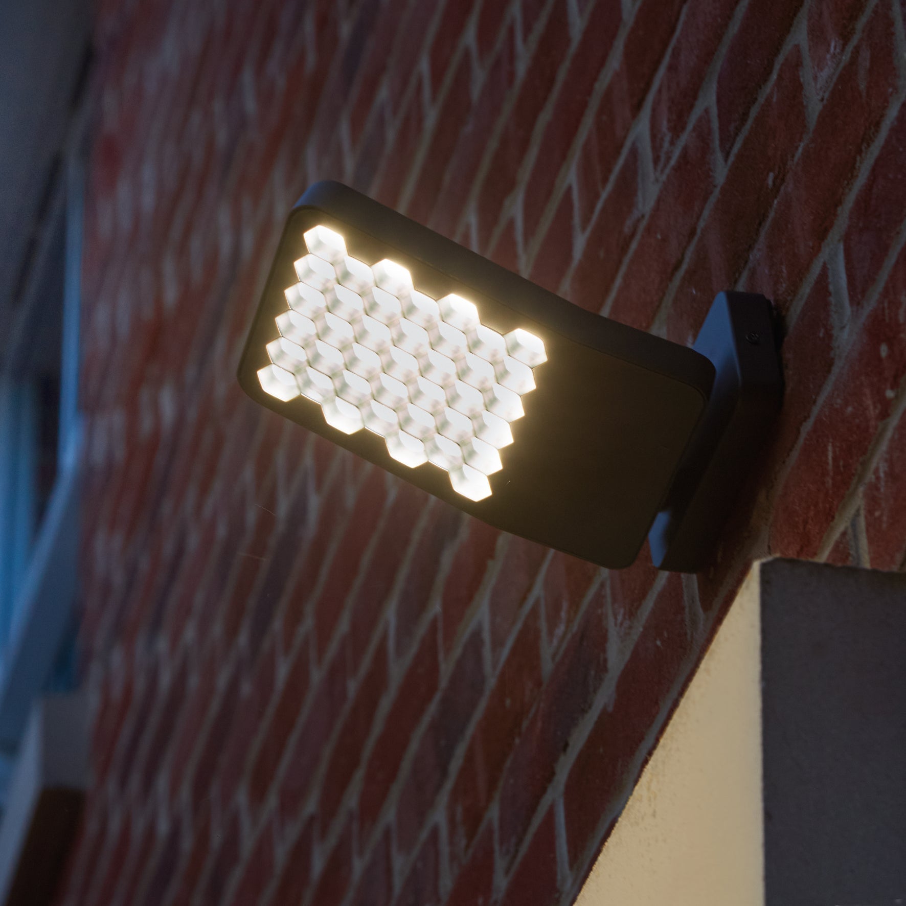 Lutec Atlantis Dark Grey LED Flood Light 24W - Cool White
