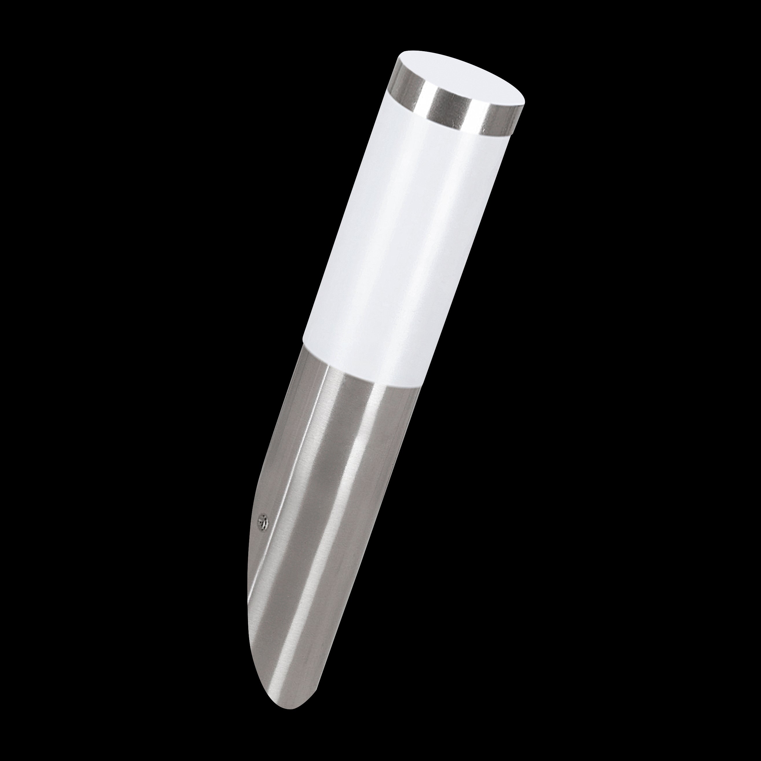 eglo helsinki ip55 stainless steel outdoor wall light living room close up