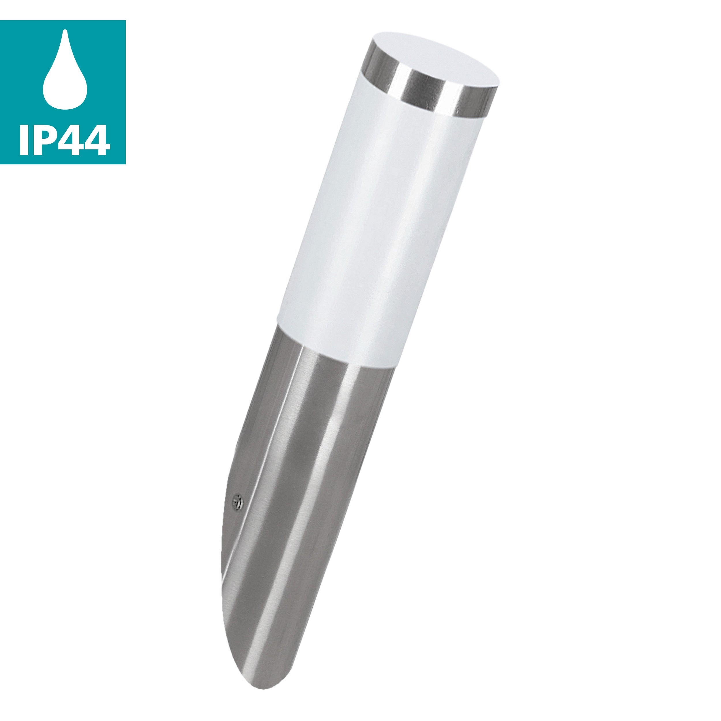 eglo helsinki ip55 stainless steel outdoor wall light Hallway Lighting Close up