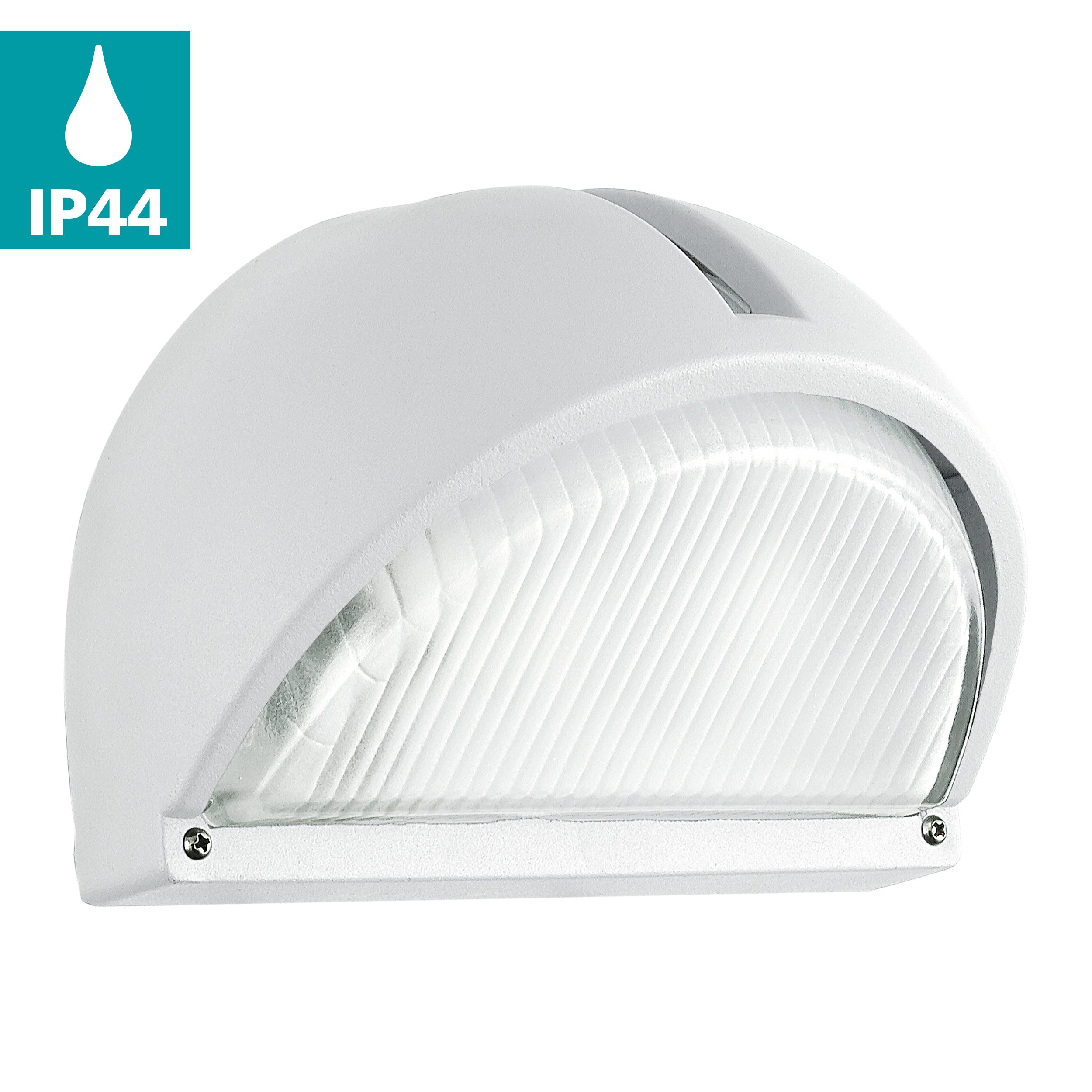 eglo onja ip44 white outdoor wall light Kitchen Lighting Close Up