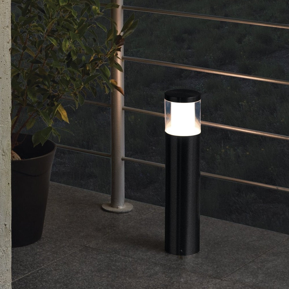 eglo basalgo z smart black led pedestal light
