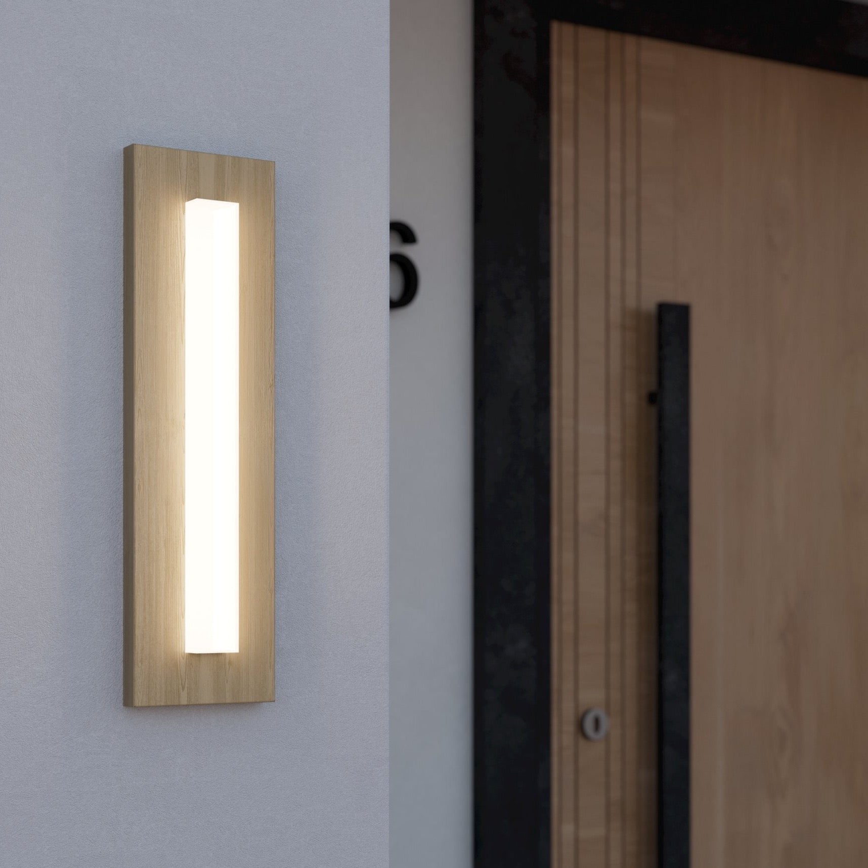 eglo bitetto ip44 wood effect outdoor wall light