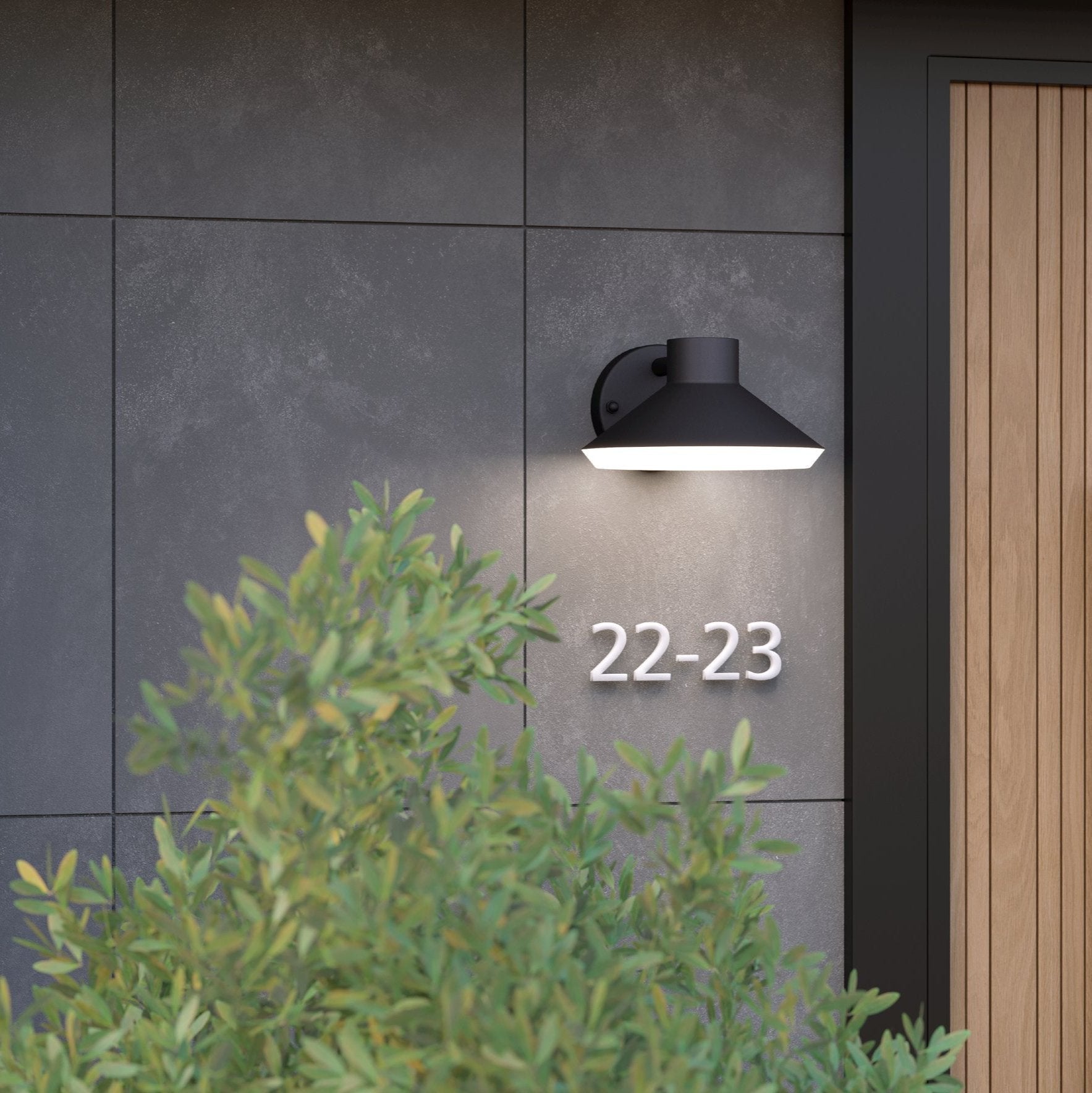 eglo ninnarella ip44 black outdoor wall light