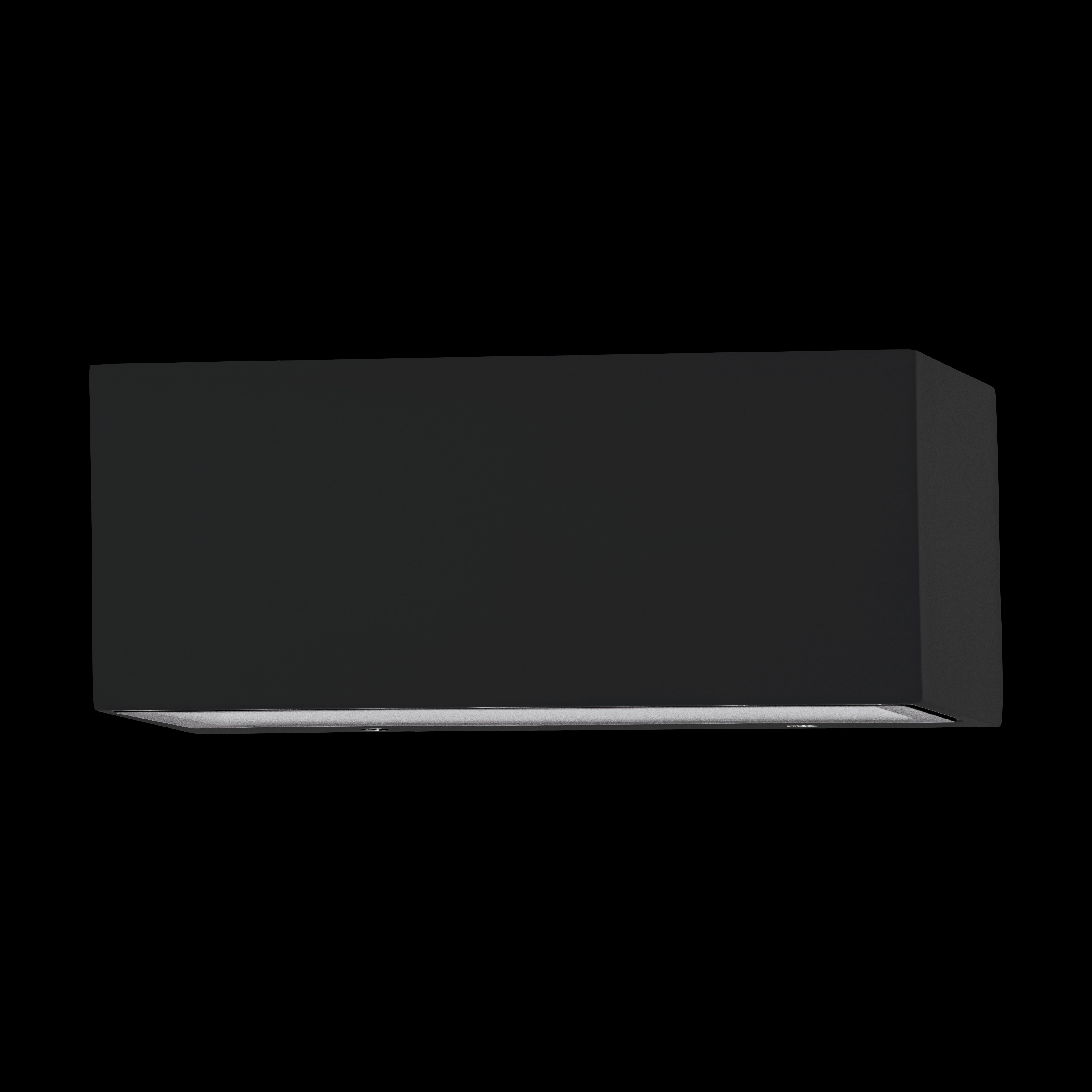 eglo spongano black ip65 outdoor wall light living room image