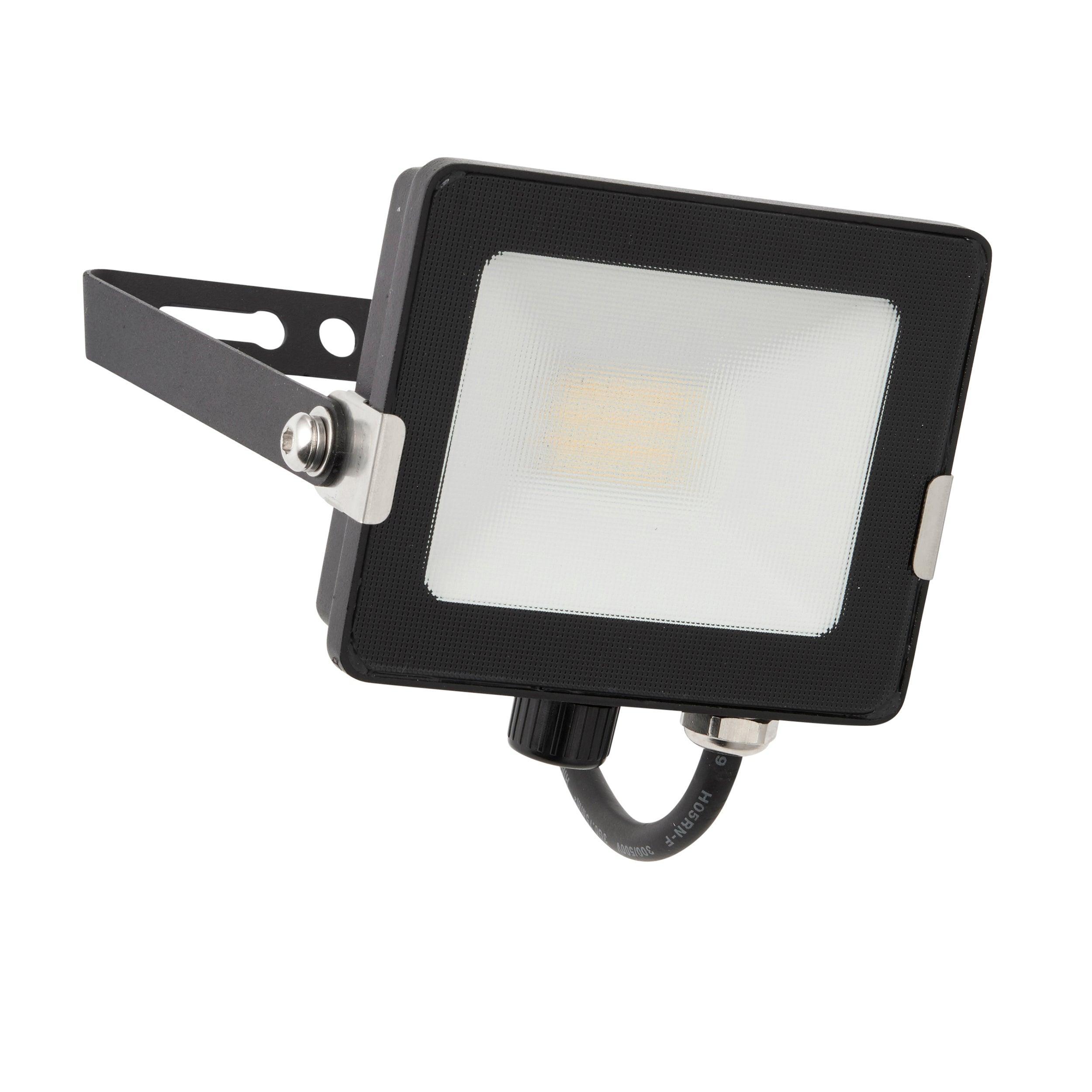 salde ip65 led flood light 20w cool whiteby Saxby Lighting, close up image