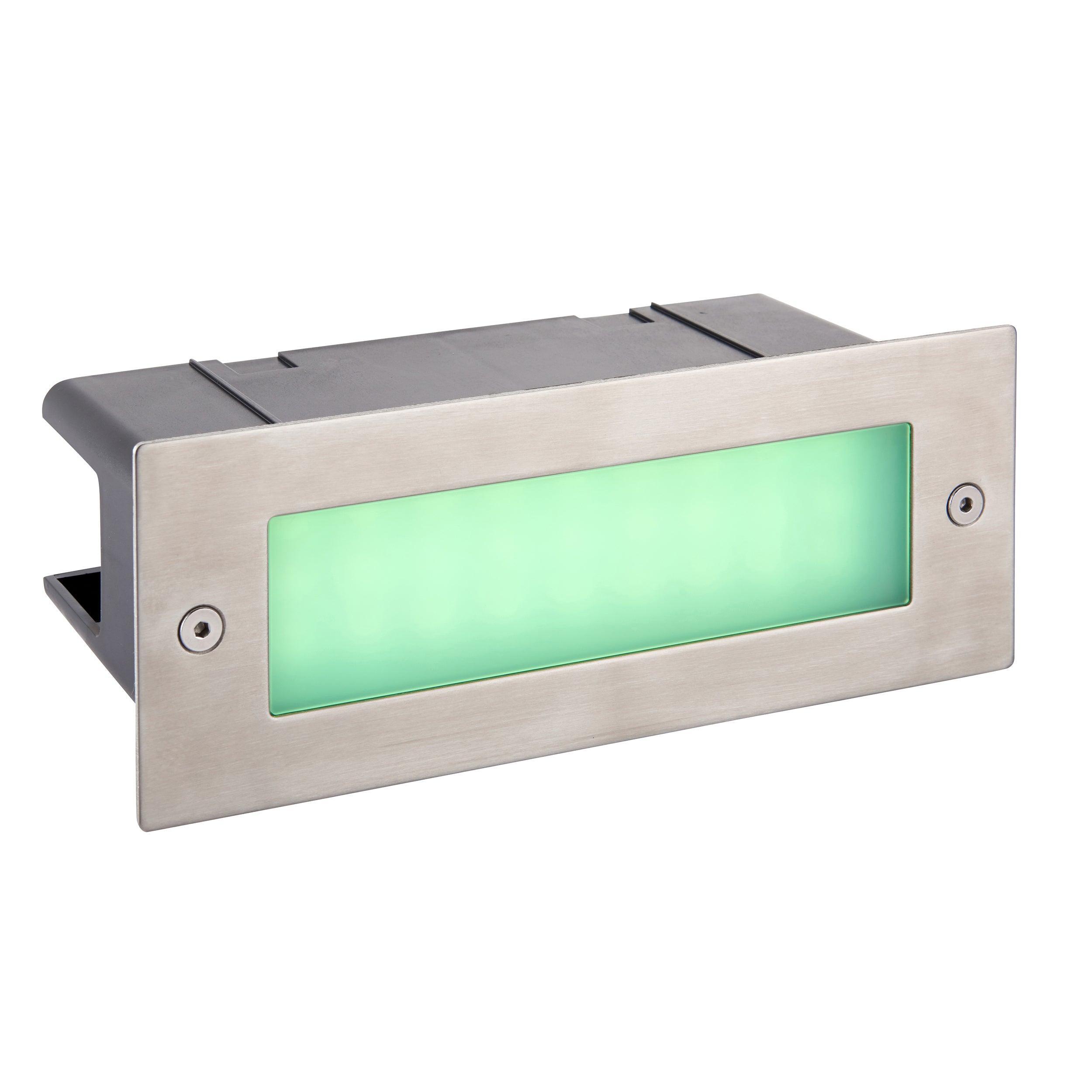 seina rgb led brick smart light ip44 3 5w by saxby lighting, close up image 126