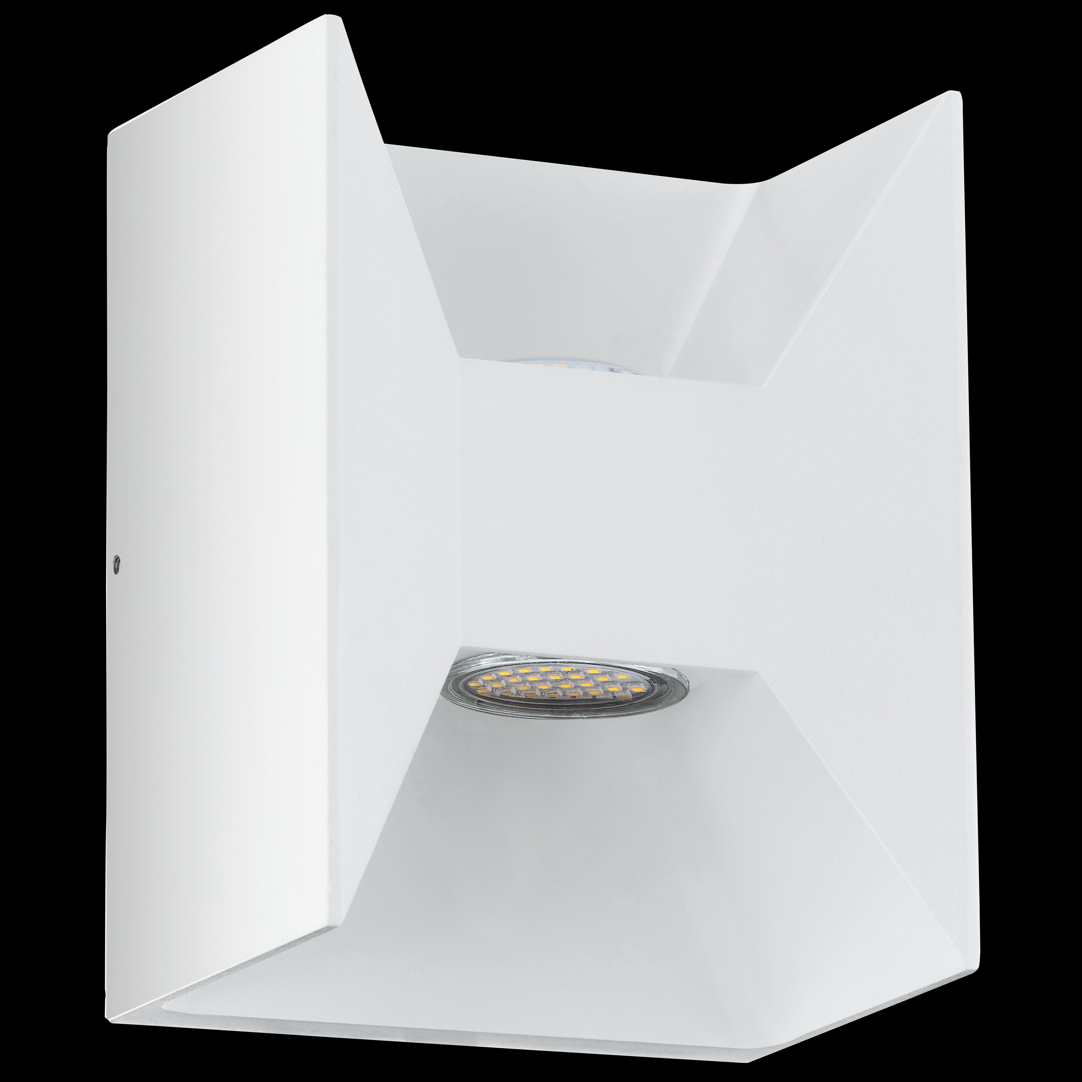 eglo morino white ip44 led outdoor wall light living room image