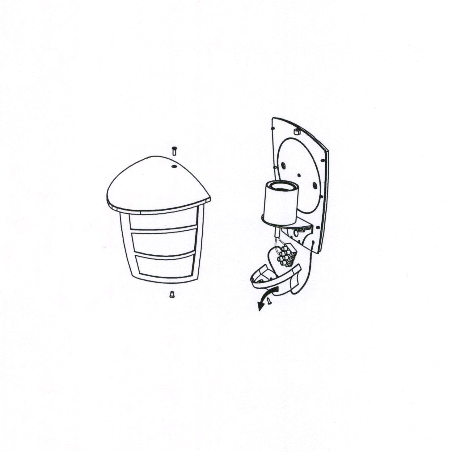 eglo aloria ip44 black lantern outdoor wall light kitchen lighting