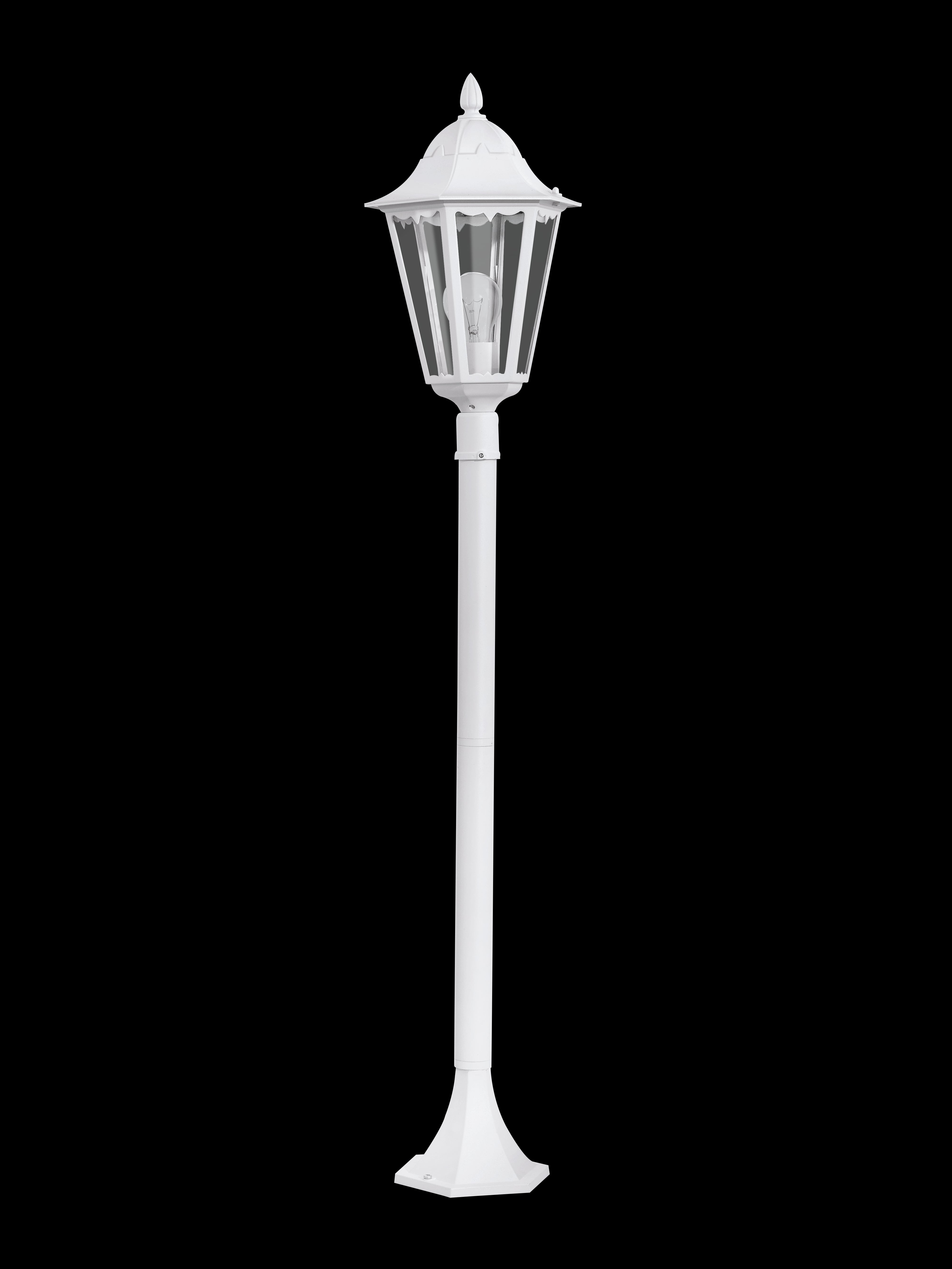 eglo navedo white bollard pathway outdoor ip44 light Kitchen Lighting Close Up