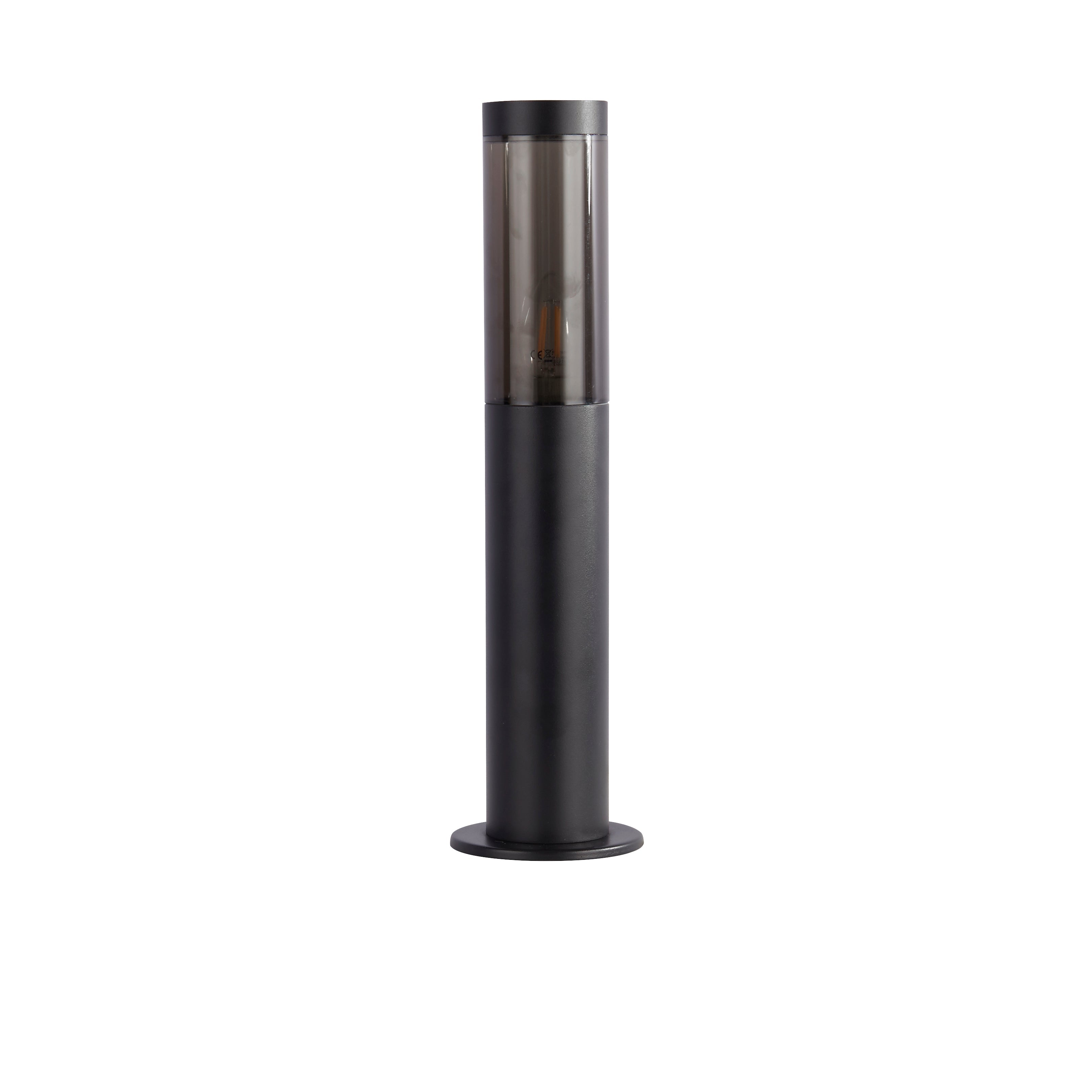 Searchlight Batton Black IP44 Outdoor Bollard 45cm