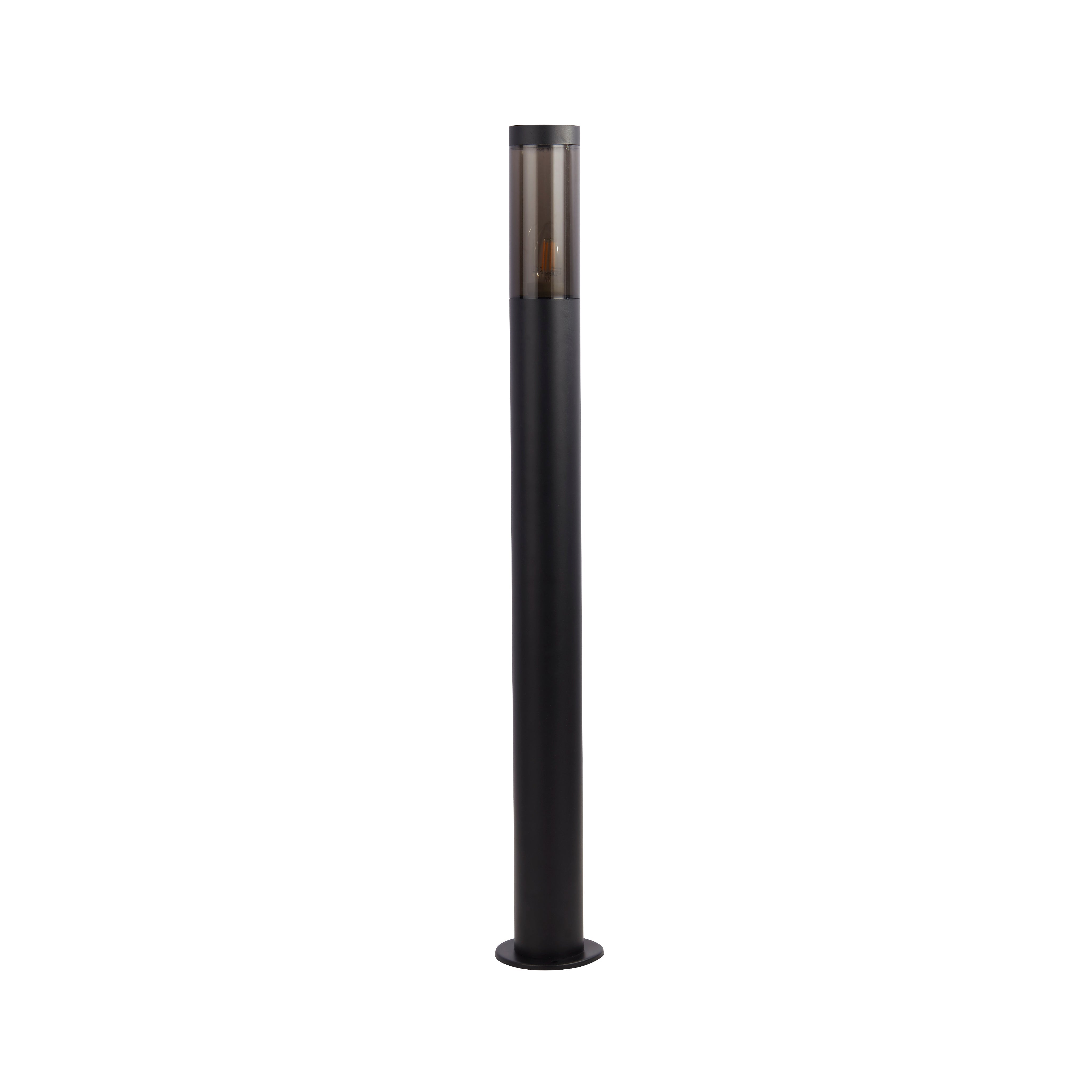 Searchlight Batton Black Outdoor Bollard 90cm