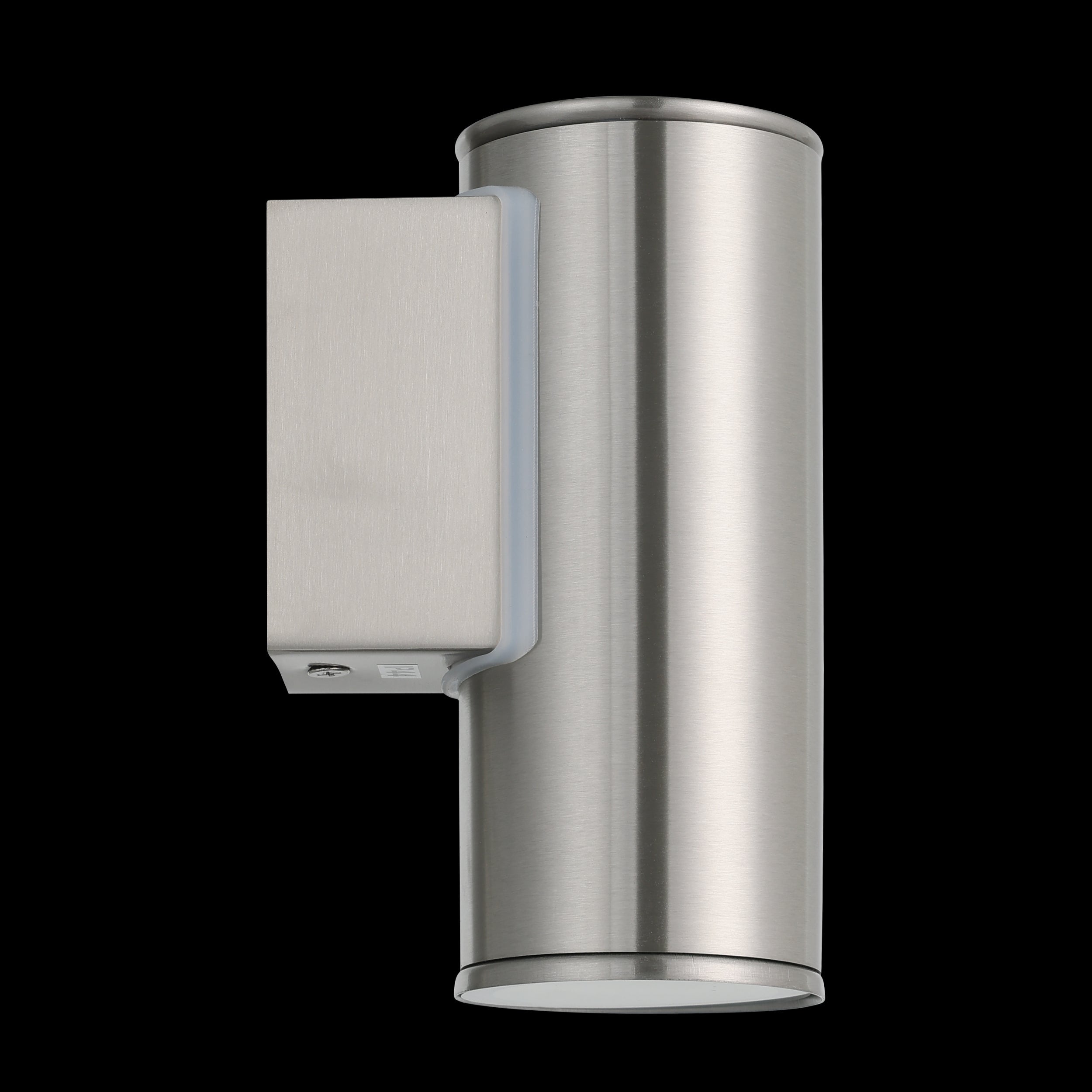 eglo riga stainless steel ip44 down outdoor wall light kitchen lighting