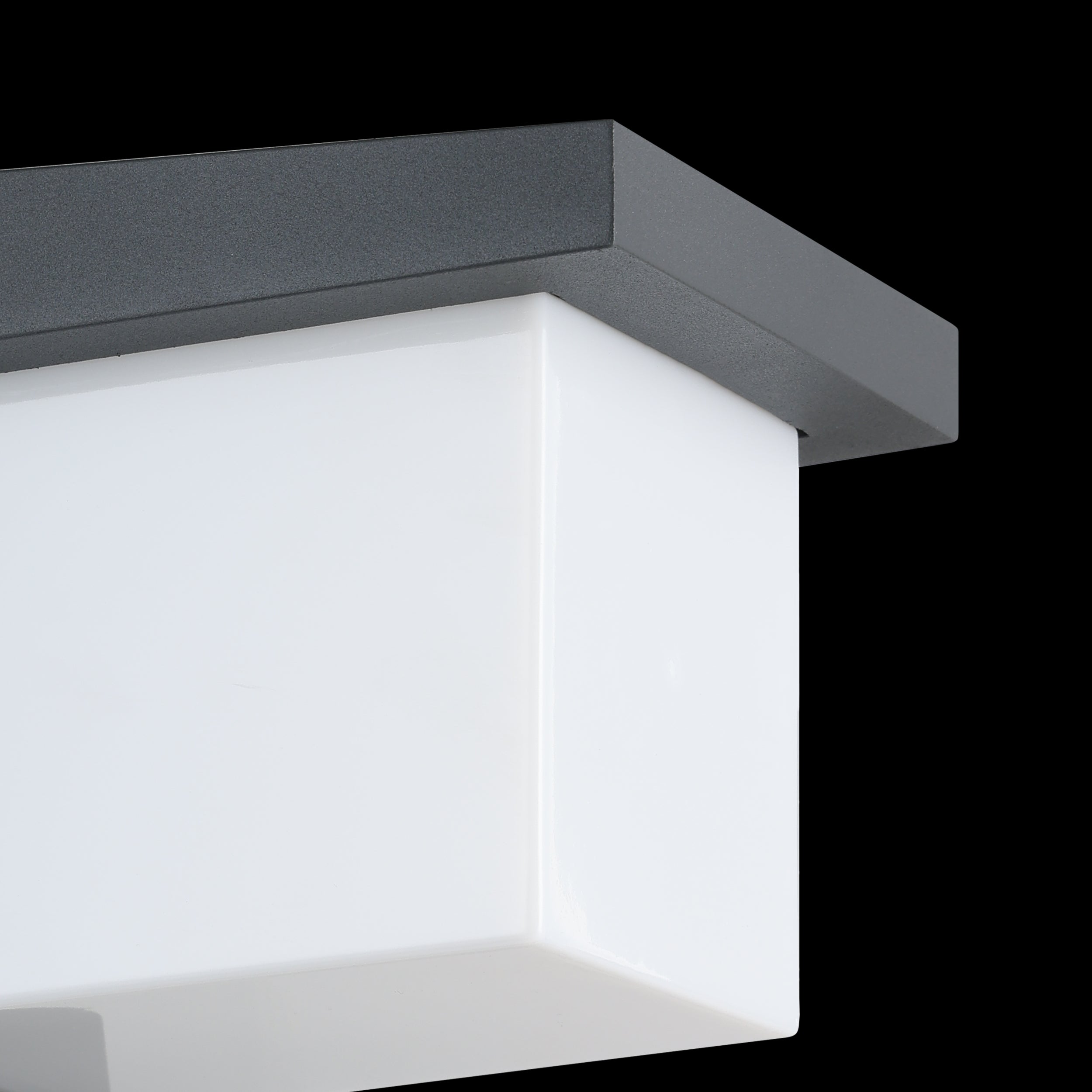 eglo desella 1 ip54 grey outdoor wall light Hallway Lighting Close up