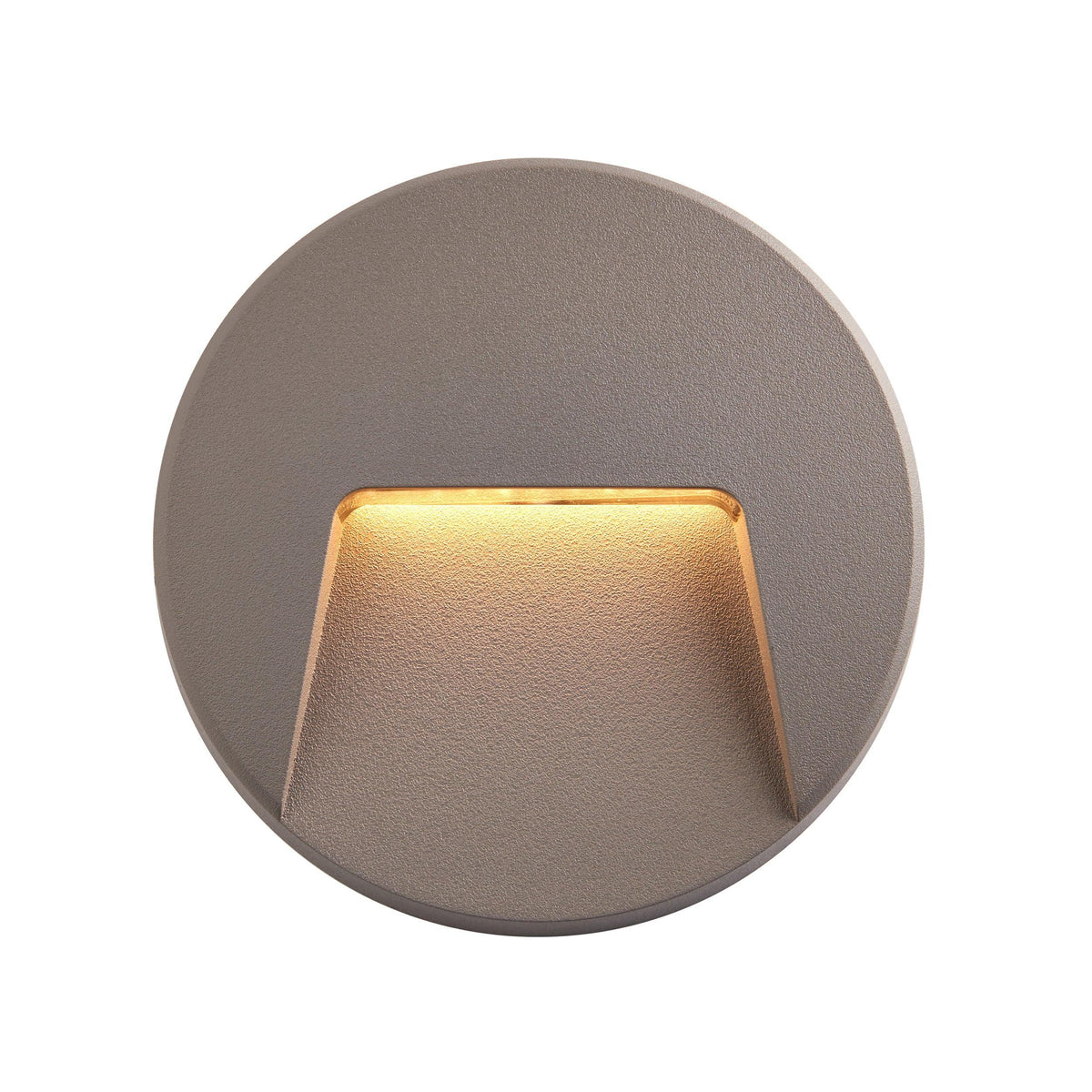 Severus Grey Round Outdoor Wall Light IP65 2.8W - CCT-warehouse-091026
