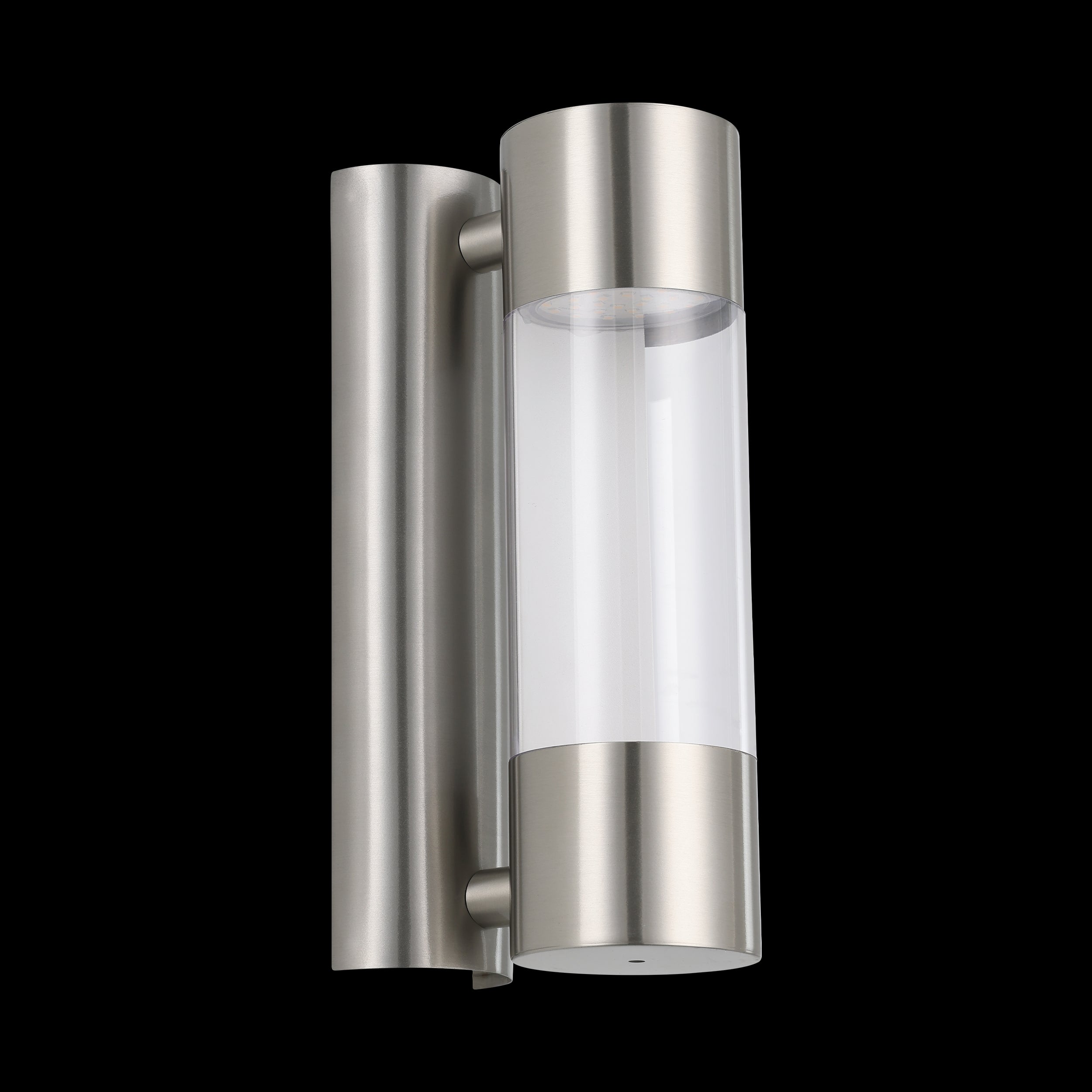 eglo robledo stainless steel outdoor ip44 wall light living room image