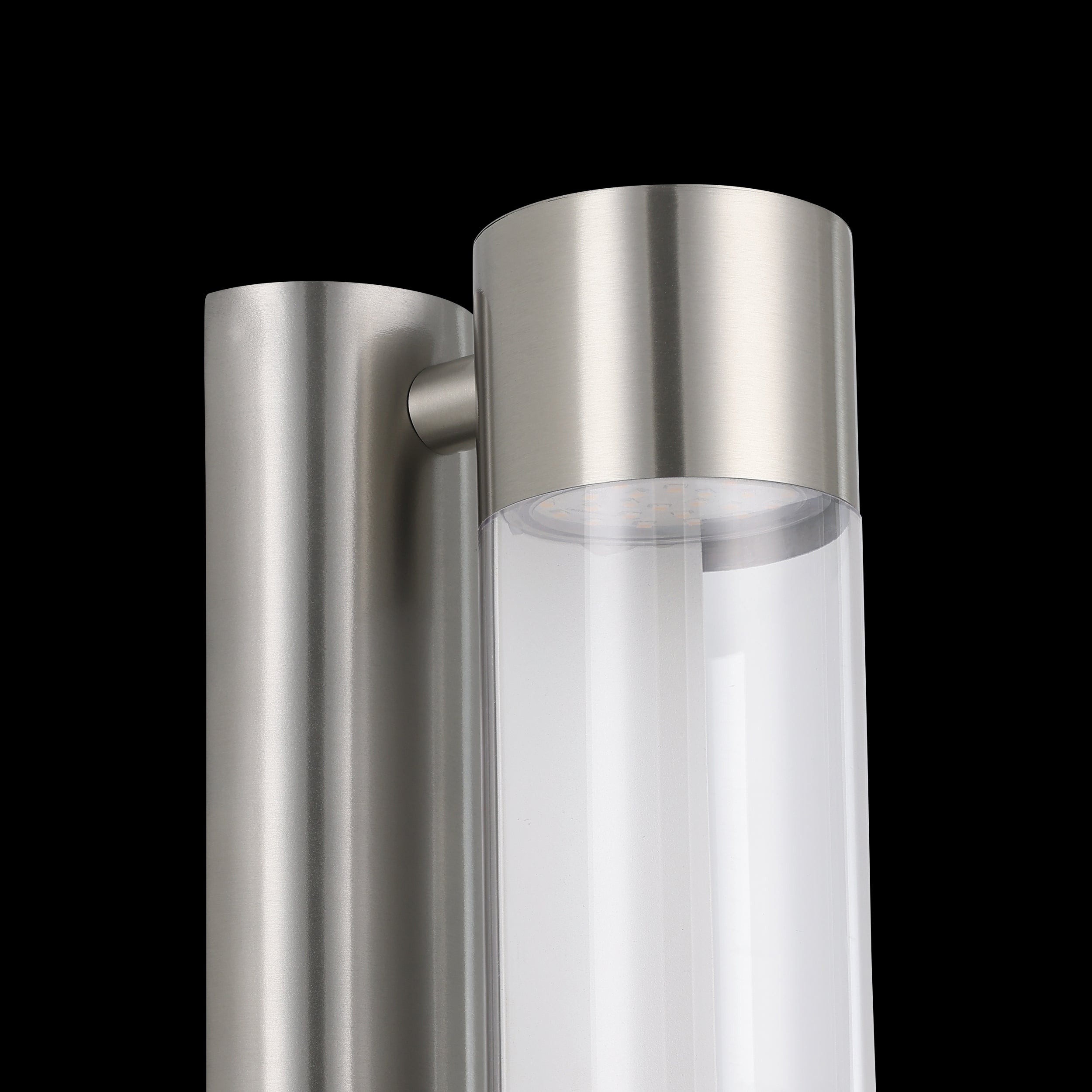 eglo robledo stainless steel outdoor ip44 wall light hallway lighting