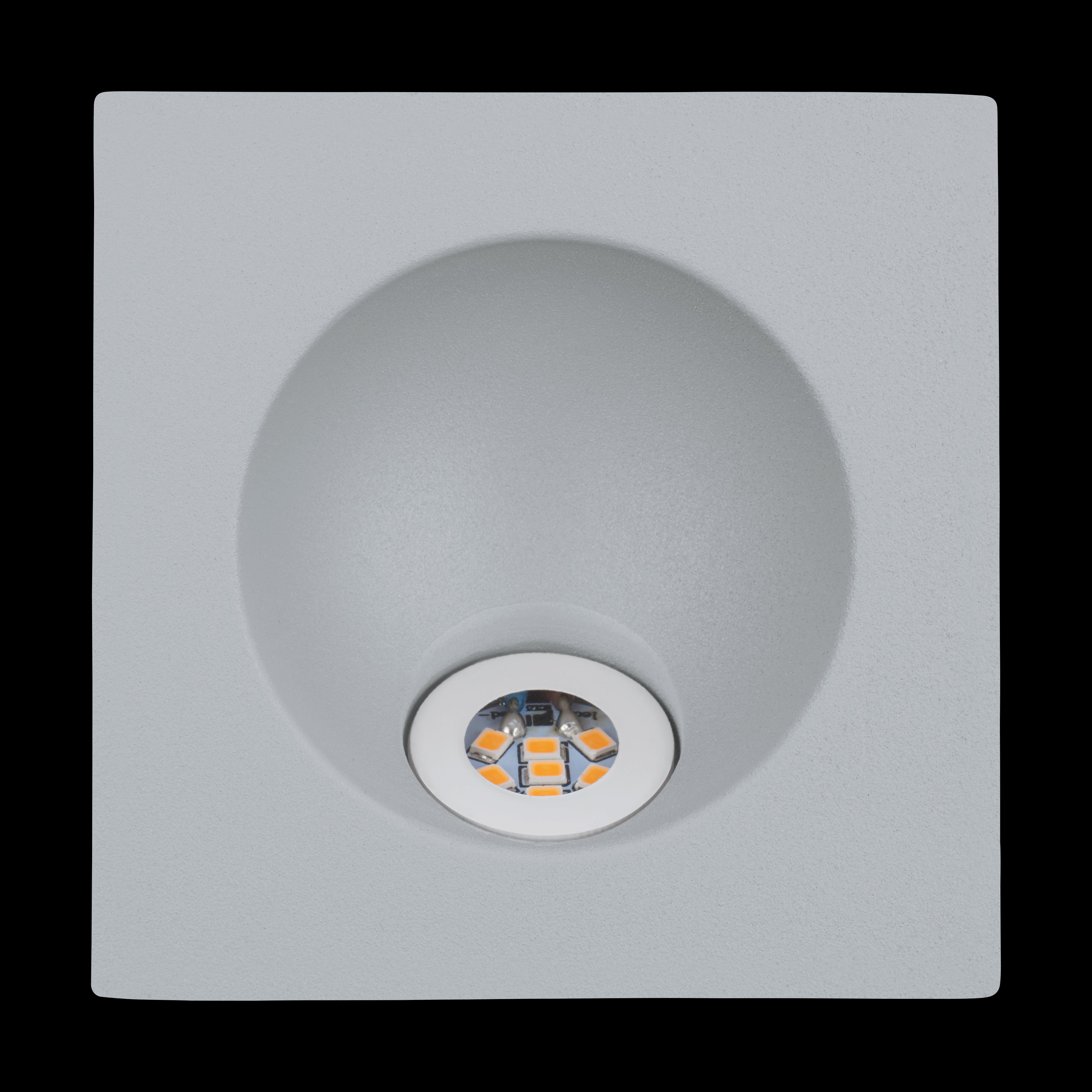 eglo zarate silver led recessed downlight living room image