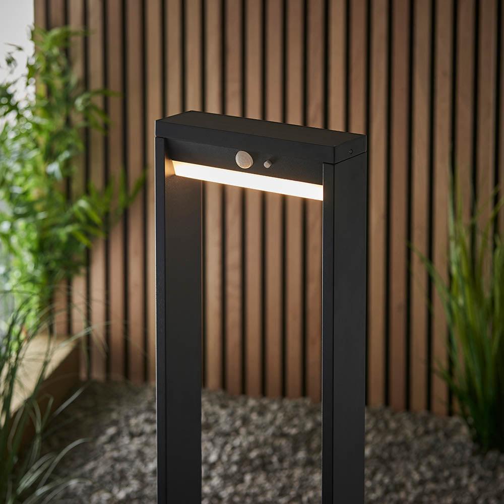 dannah 1 light outtdoor bollard light by Endon Lighting Dining Room Family Image
