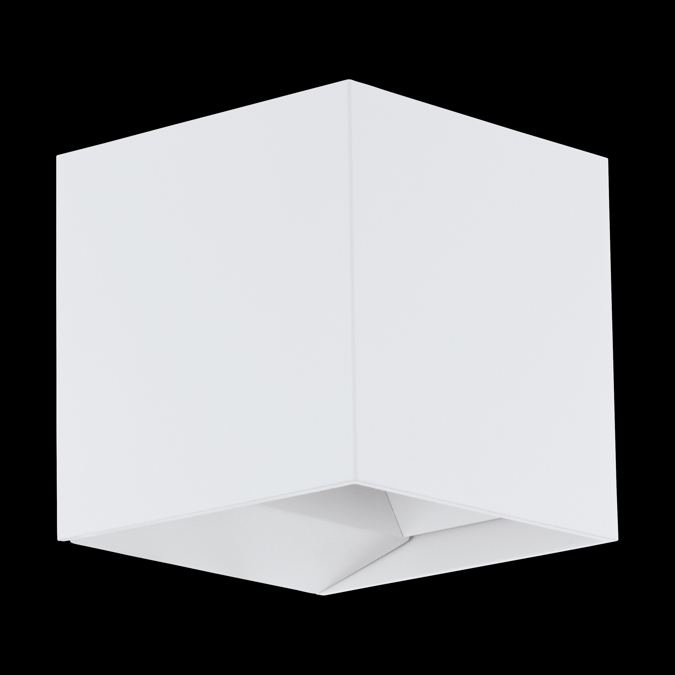eglo calpino ip54 white square outdoor led wall light kitchen lighting