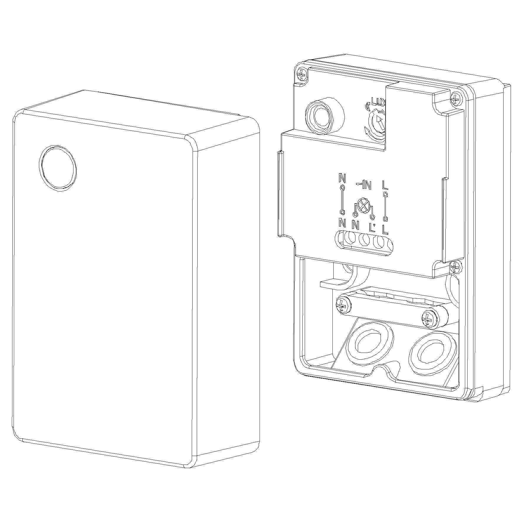 eglo detect me 5 twilight ip44 outdoor sensor Hallway Lighting Close up