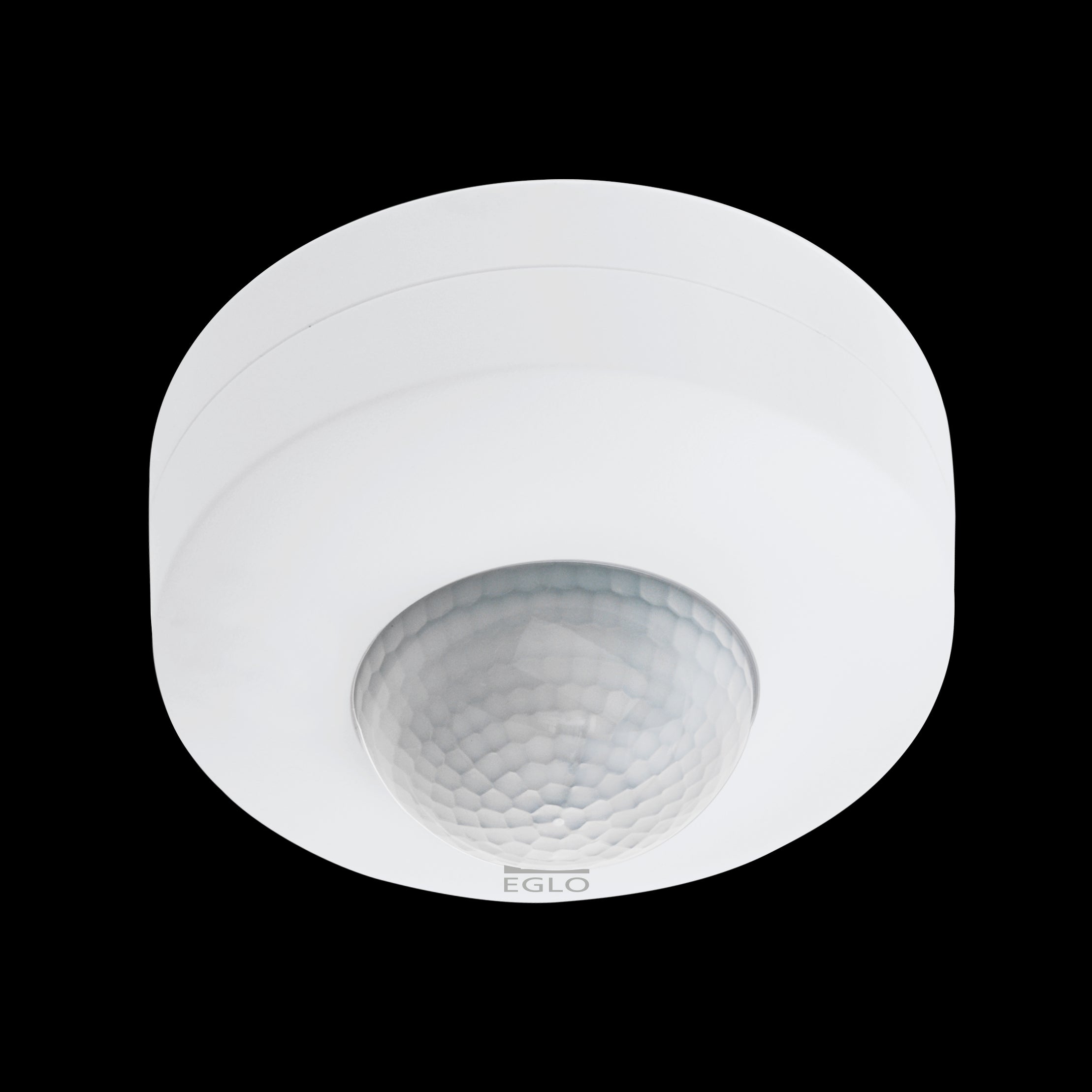eglo detect me 6 ip44 white round pir light sensor living room image