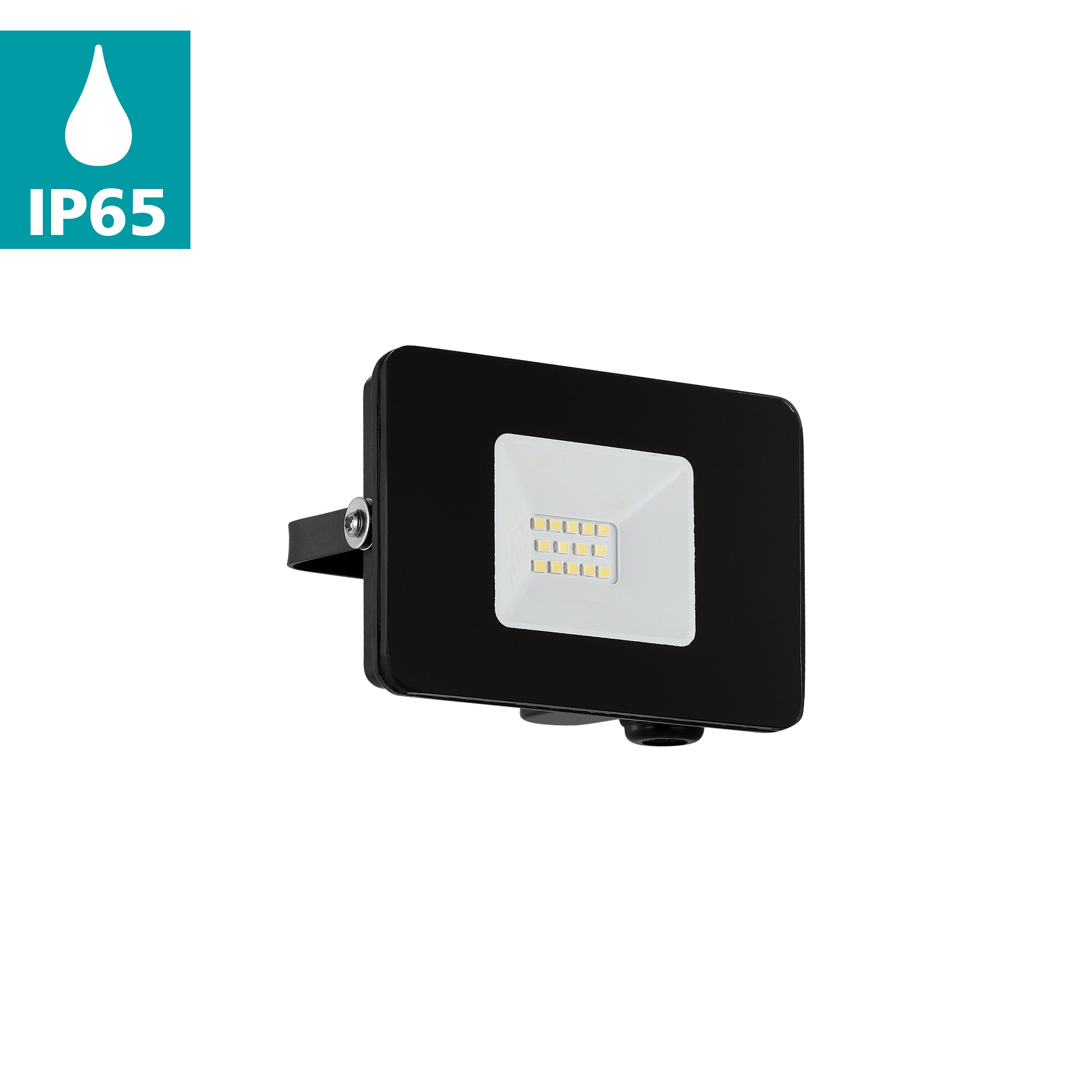 eglo faedo 3 ip65 outdoor led black flood light 10w Kitchen Lighting Close Up