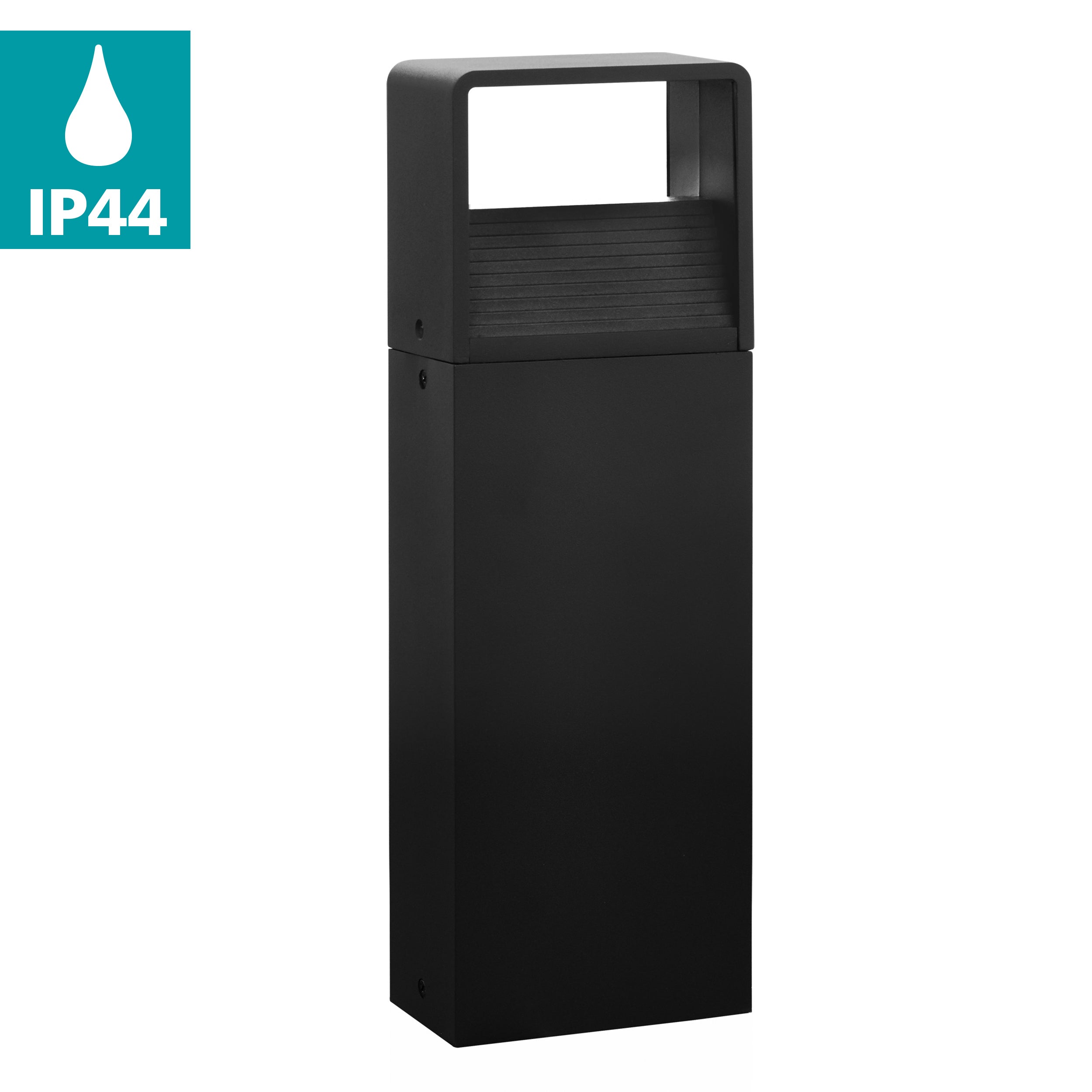 eglo doninni 1 ip65 grey led pedestal light kitchen lighting