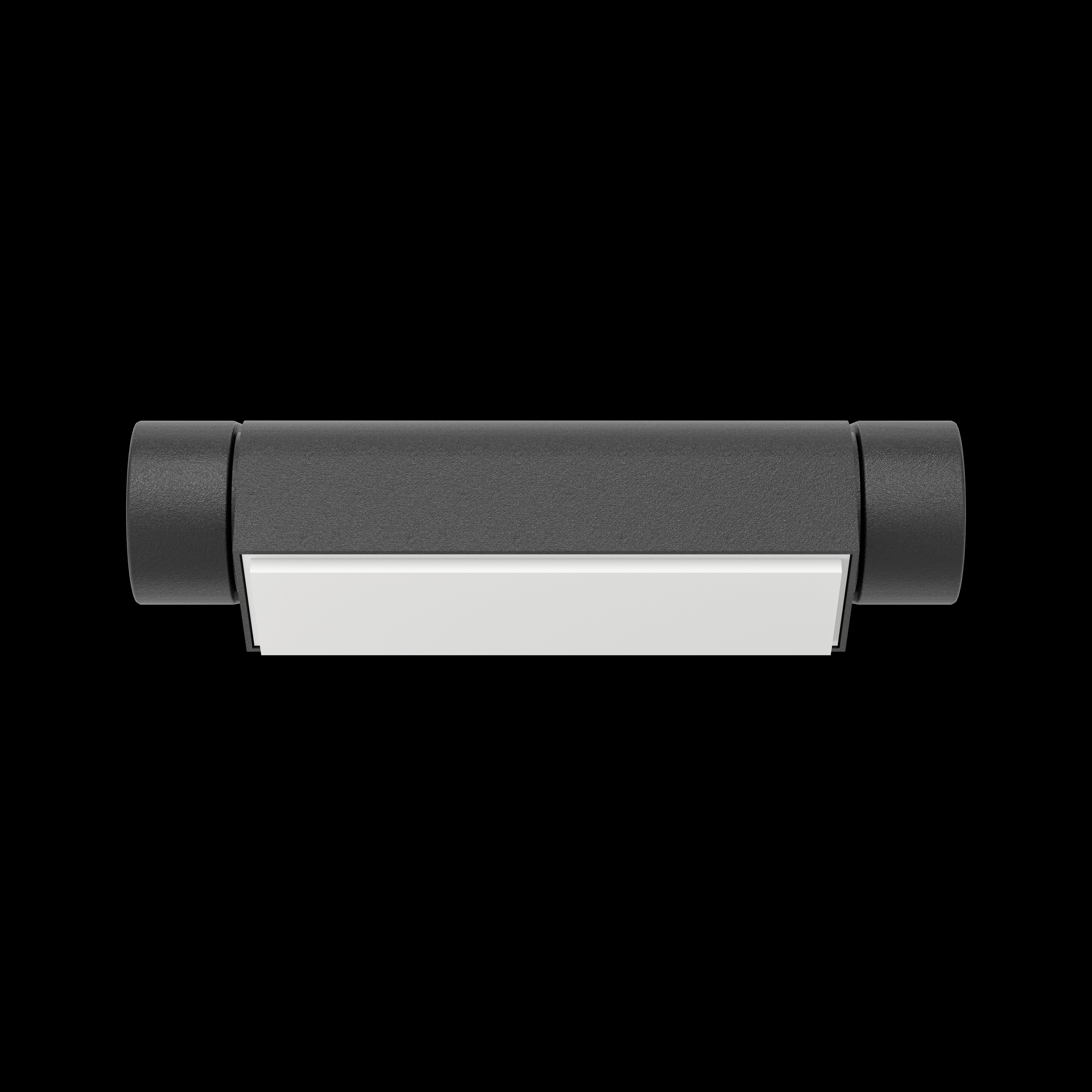 eglo brianza black led outdoor wall light ip44 hallway lighting