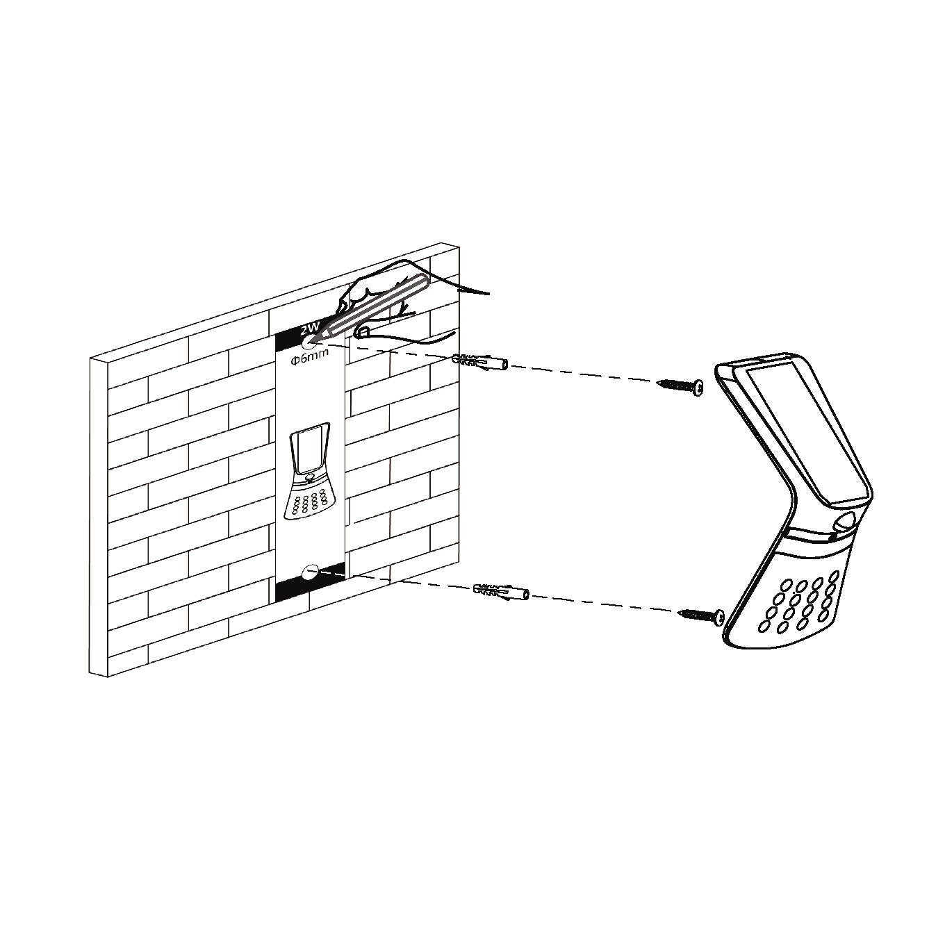 eglo lamozzo 1 black led solar powered wall light ip44 Kitchen Lighting Close Up