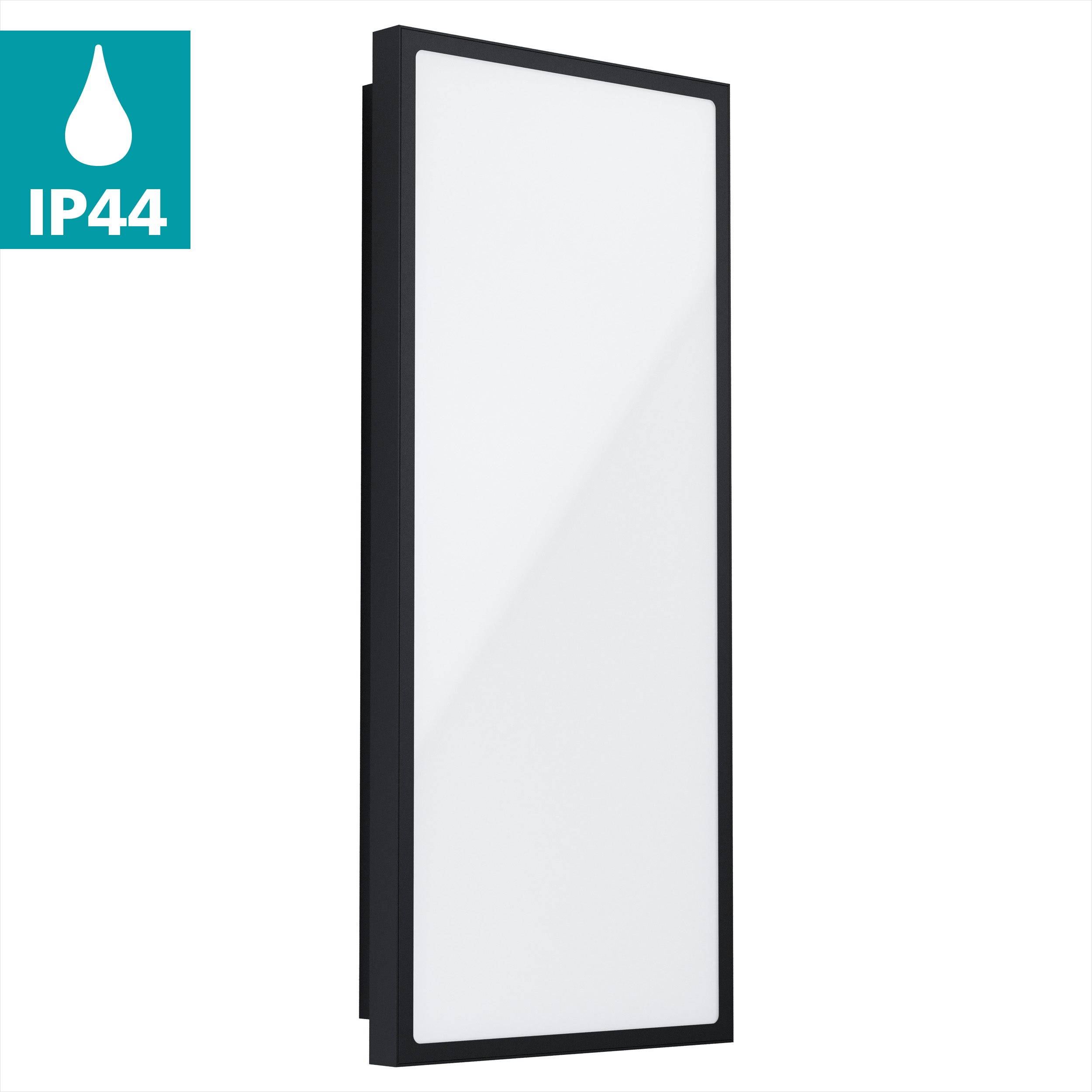 eglo casazza outdoor black led panel wall light ip44 Kitchen Lighting Close Up