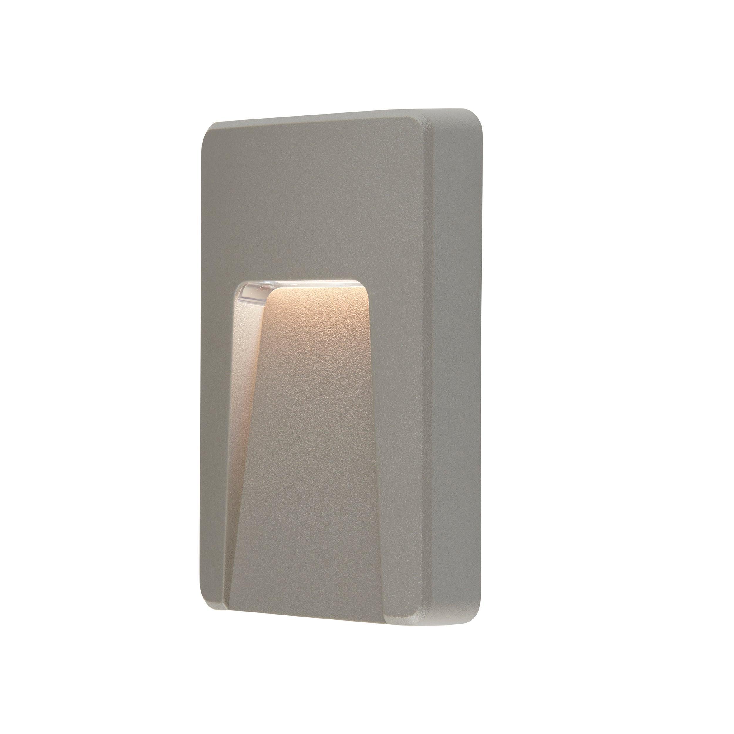 severus grey vertical outdoor brick light ip65 2 8wby Saxby Lighting, close up image