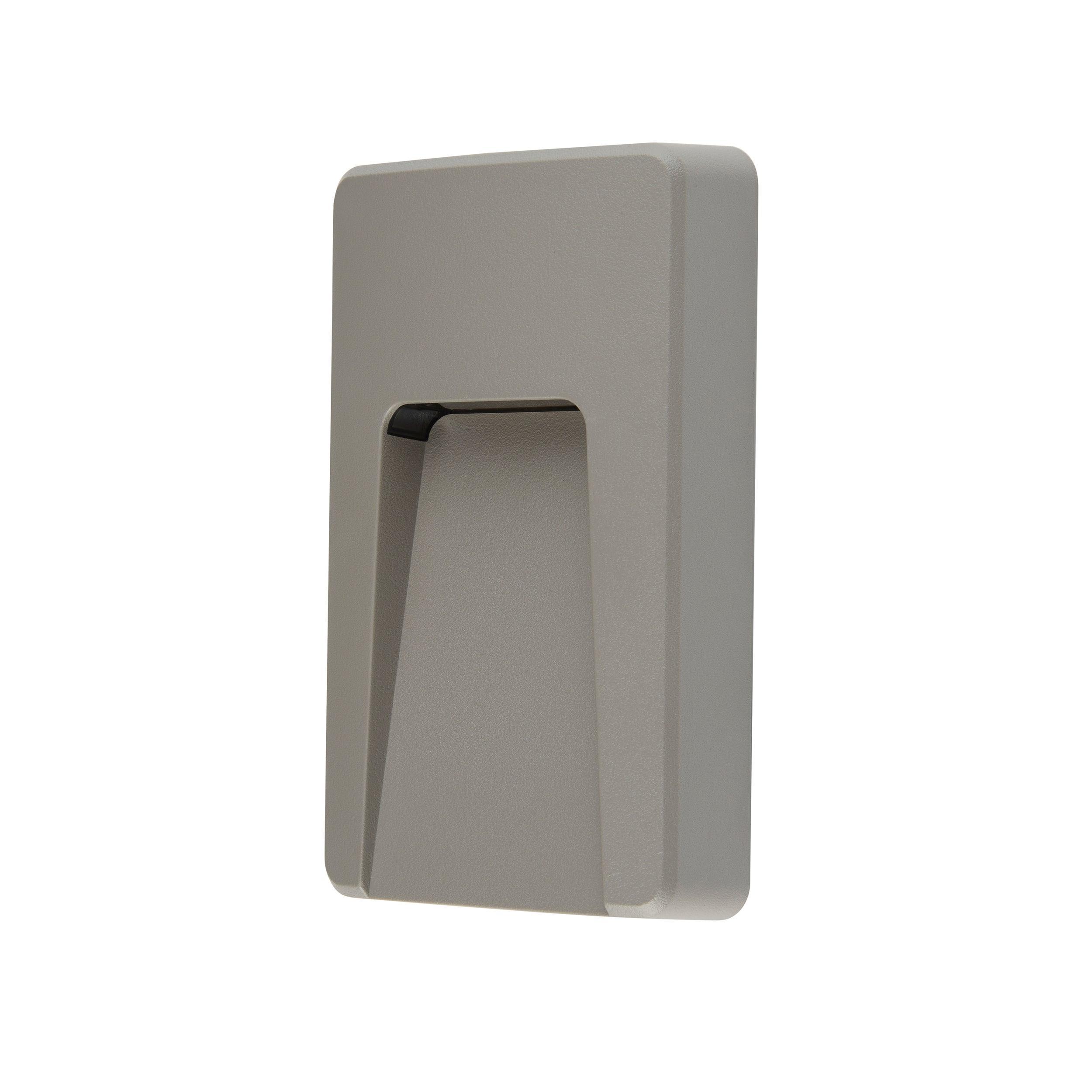 severus grey vertical outdoor brick light ip65 2 8w by saxby lighting, close up image 174