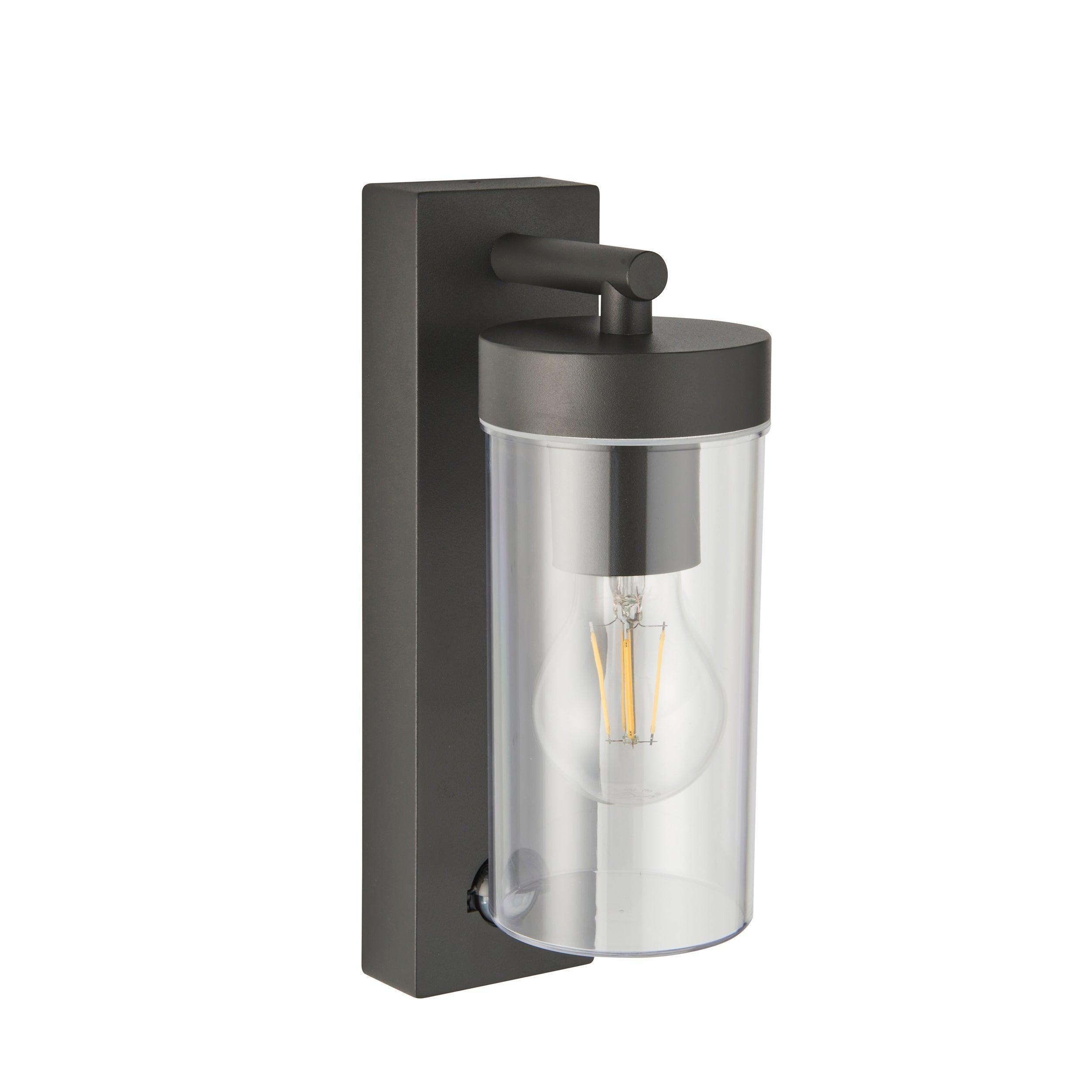 hayden pir sensor outdoor wall light p44 15w by saxby lighting, close up image 141